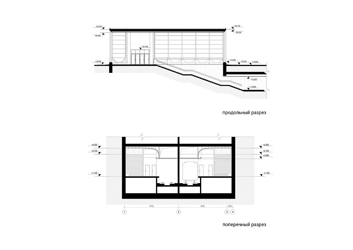 Klenovyi Bulvar，Metro Station，conceptual design，Architecture，