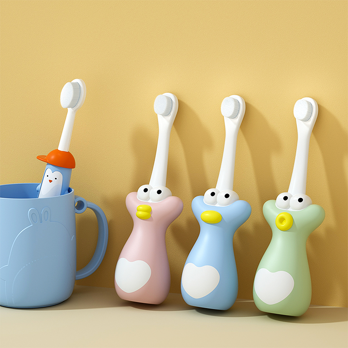 children，toothbrush，Mother and baby，Wan Mao Brush，Milk toothbrush，brush one 's teeth，clean，brush，