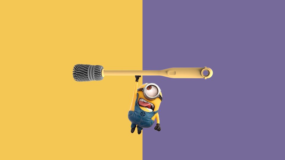 Cup brush，Department store，clean，Cartoon，Kitchen supplies，Housewear & Furnishings，brush，Plastic，