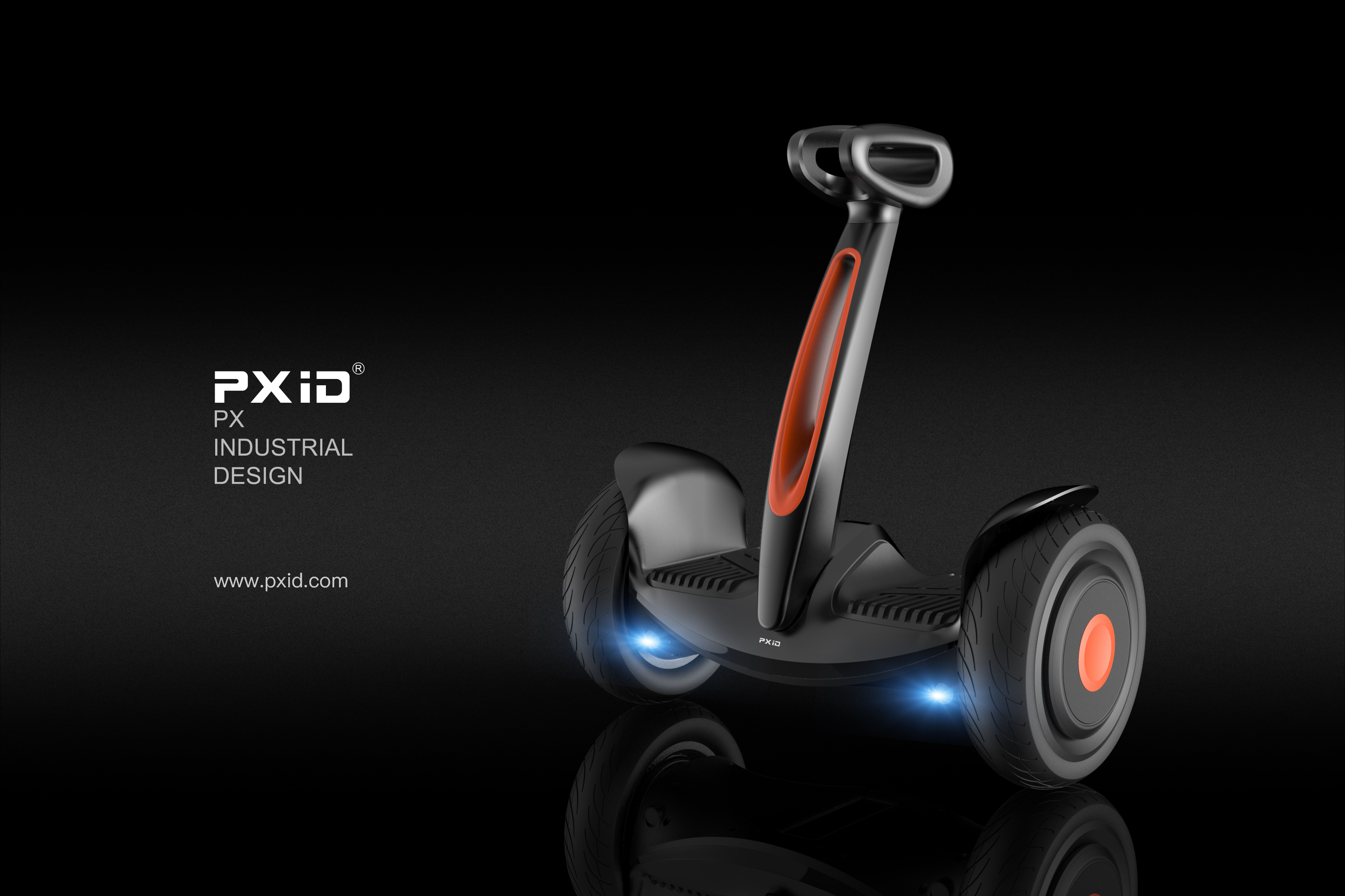 Design of electric scooter，Scooter design，Balance car design，Design of walking tools for the elderly，pxid，Product oriented industrial design，