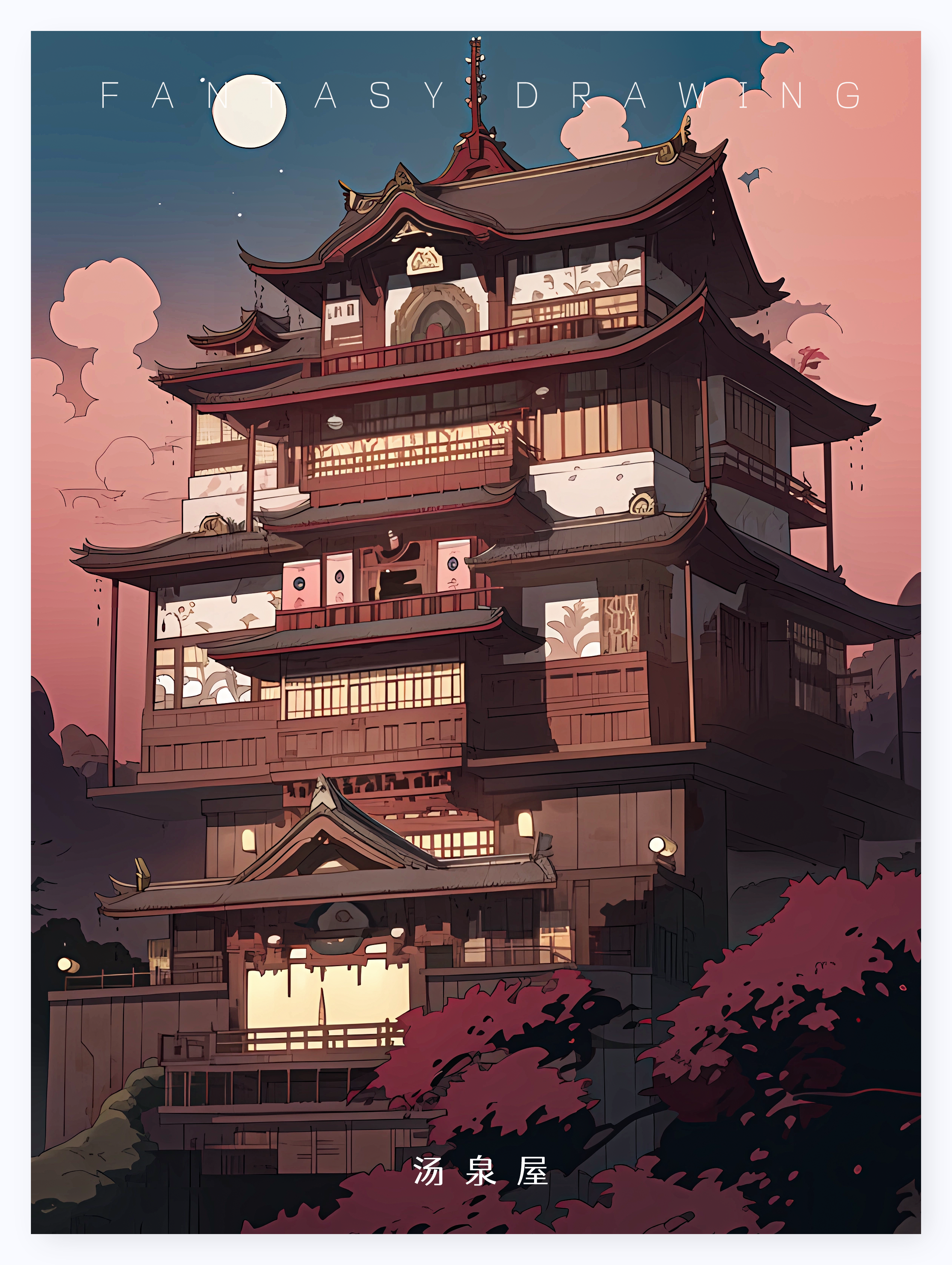 midjourney，Illustration，cartoon，AICG，artificial intelligence，Hayao Miyazaki，Midjourney keywords，prompt，