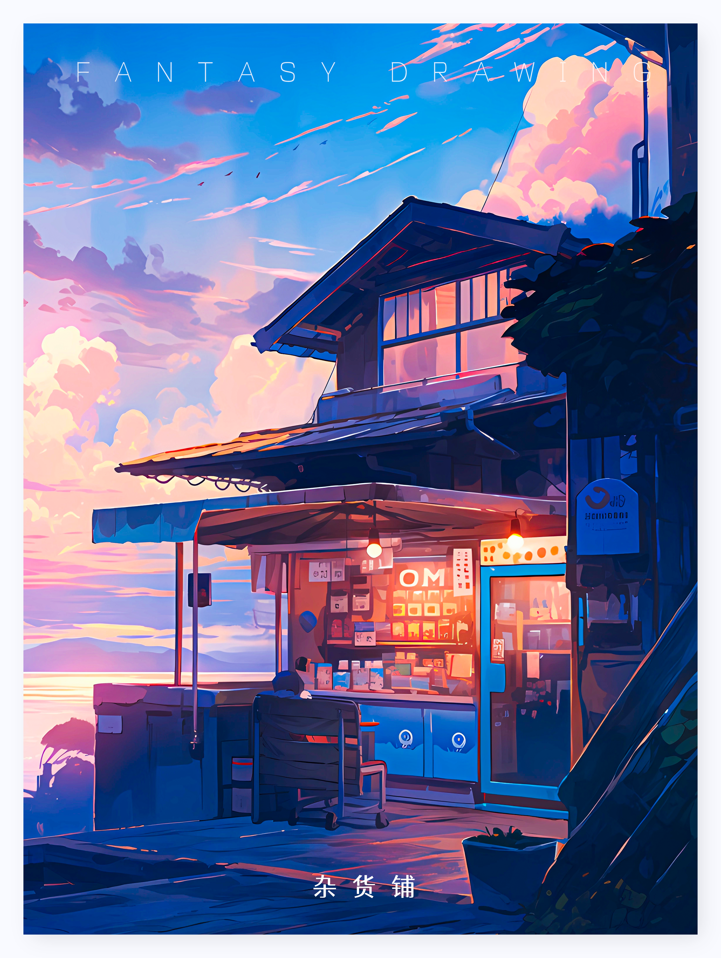 midjourney，Illustration，cartoon，AICG，artificial intelligence，Hayao Miyazaki，Midjourney keywords，prompt，