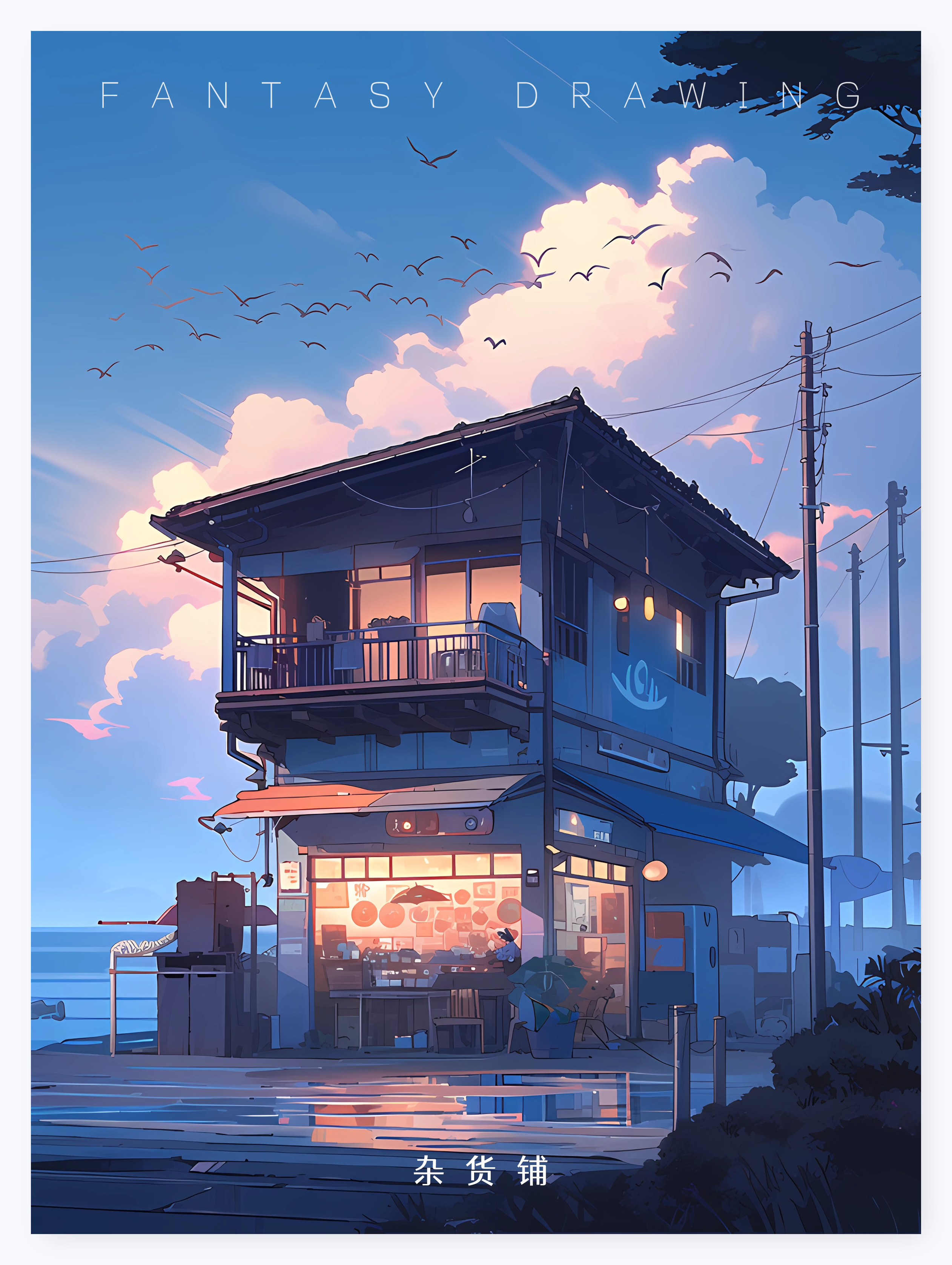 midjourney，Illustration，cartoon，AICG，artificial intelligence，Hayao Miyazaki，Midjourney keywords，prompt，