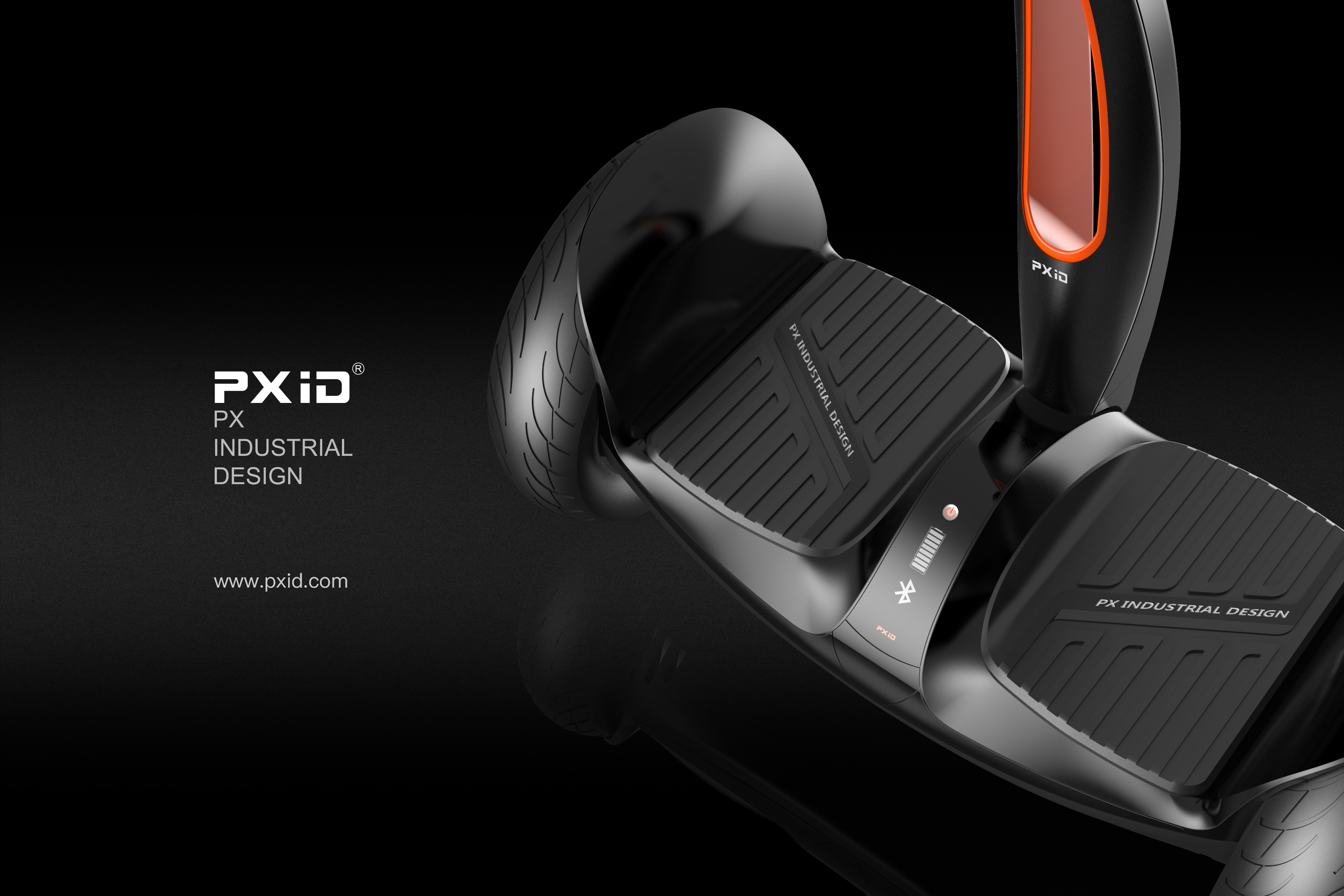 Design of electric scooter，Scooter design，Balance car design，Design of walking tools for the elderly，pxid，Product oriented industrial design，