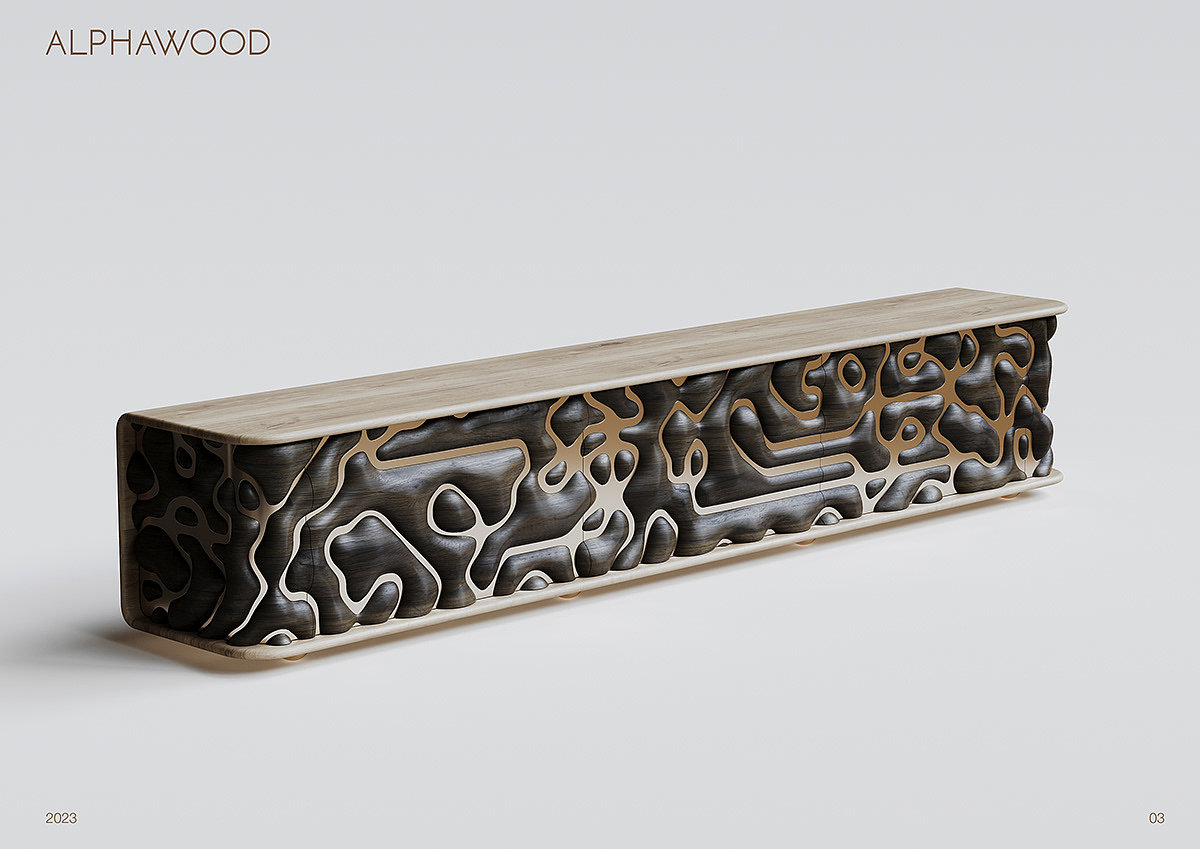 Savanna Cabinet，furniture，originality，ALPHAWOOD，