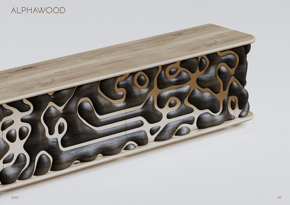 Savanna Cabinet，furniture，originality，ALPHAWOOD，