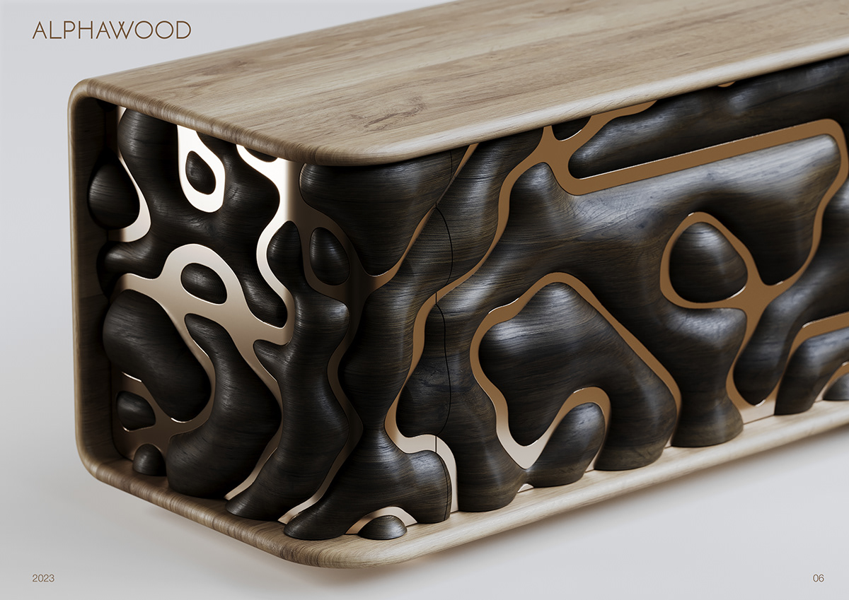 Savanna Cabinet，furniture，originality，ALPHAWOOD，