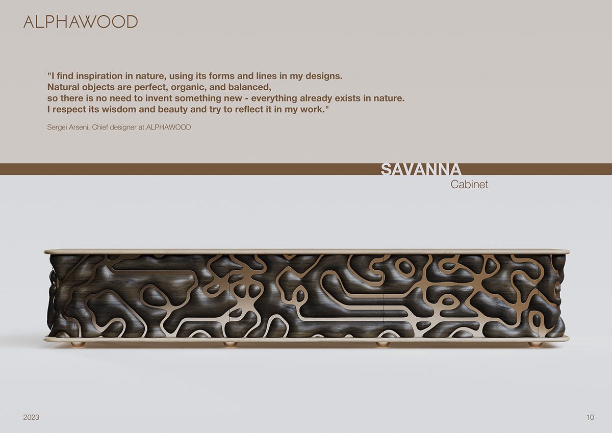 Savanna Cabinet，furniture，originality，ALPHAWOOD，