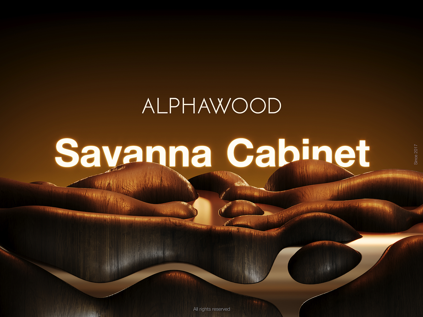 Savanna Cabinet，家具，创意，ALPHAWOOD，