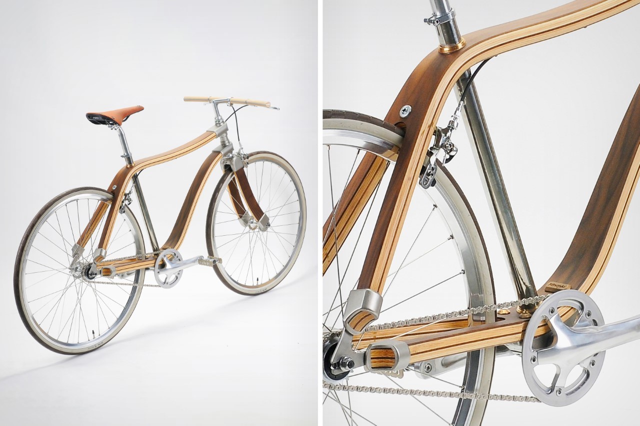 Geology，shock absorption，Bicycle，wooden ，