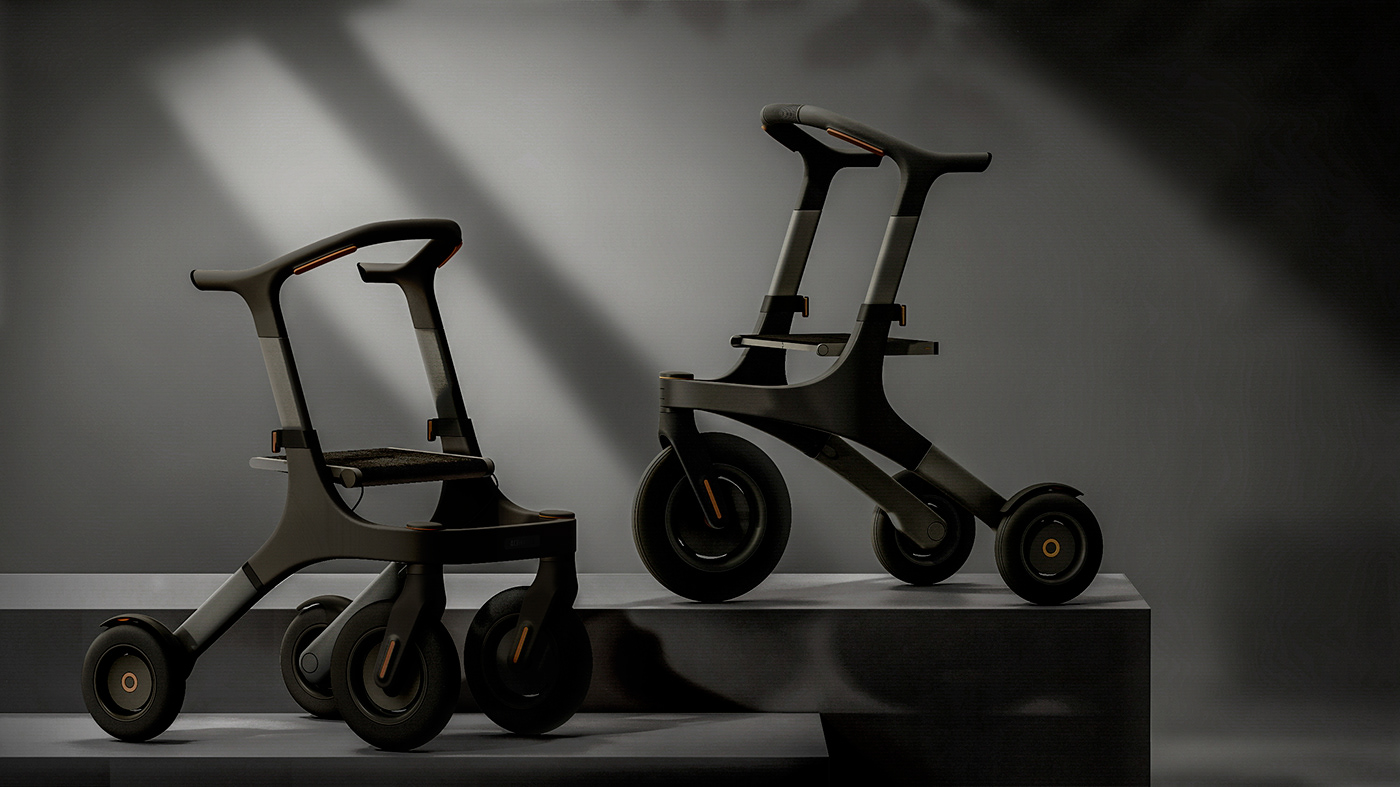 garden cart，wheelchair，fold，