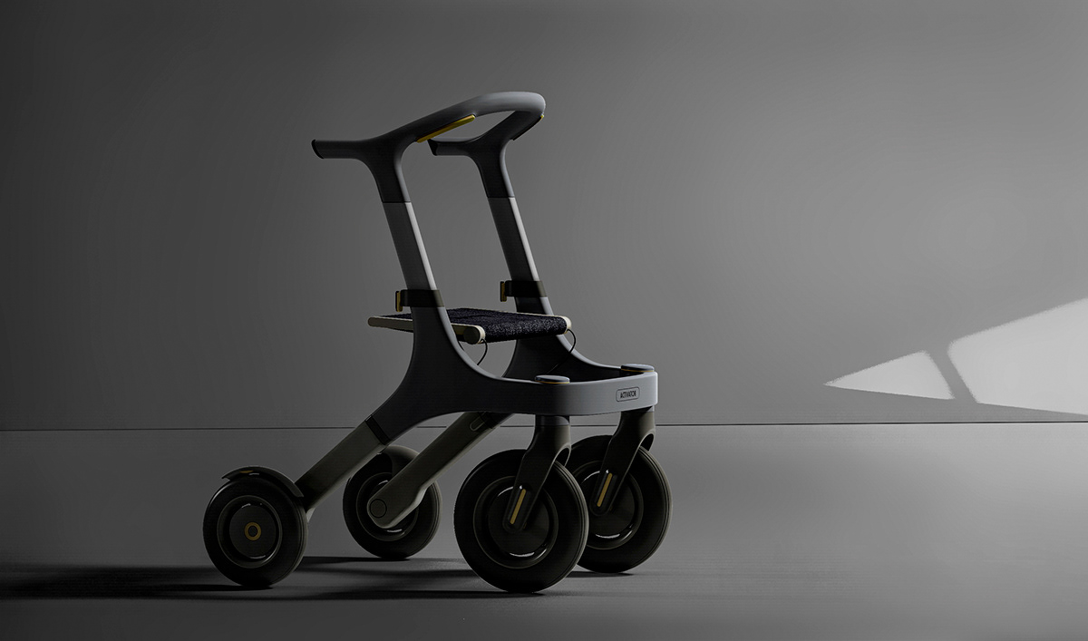 garden cart，wheelchair，fold，