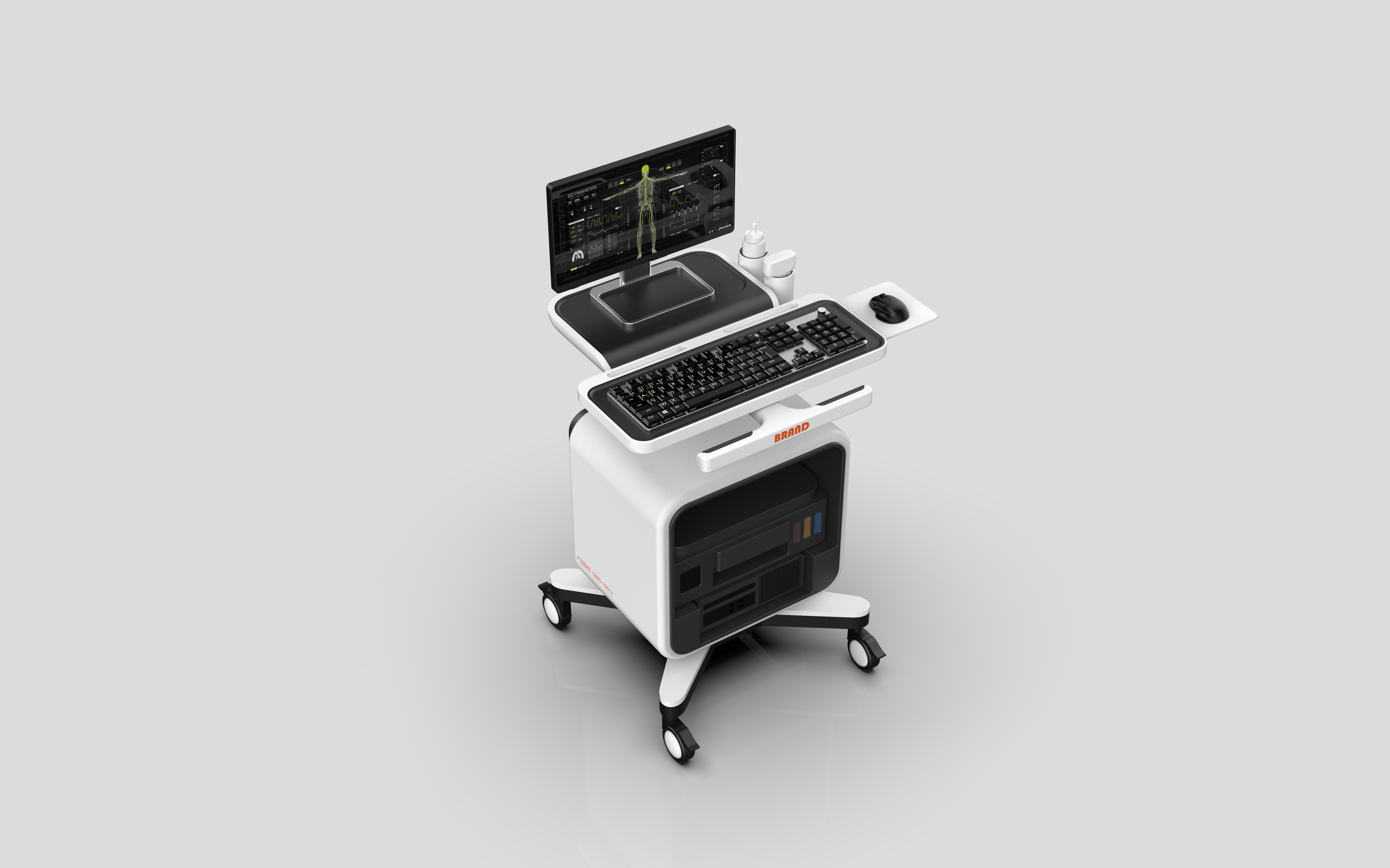 Trolley，Bone density，Medical equipment，Computer trolley，