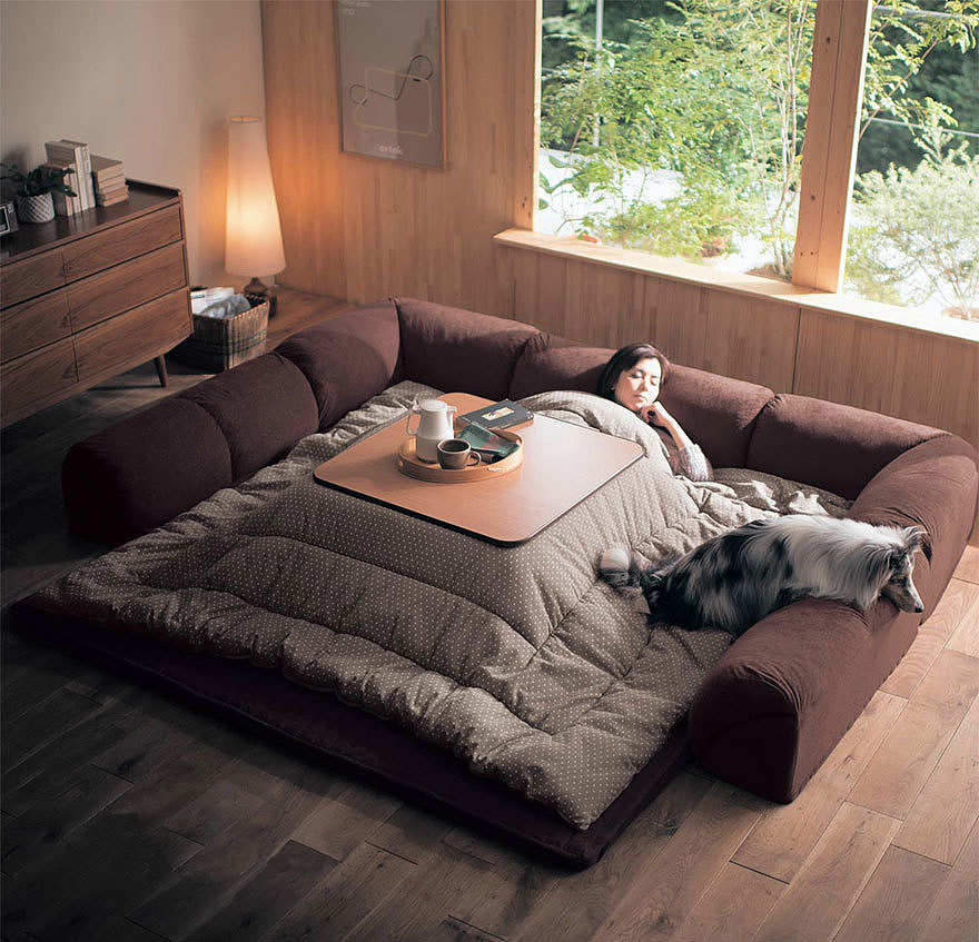 furniture，Home Furnishing，Japanese ，Quilt furnace，warm oneself，winter，