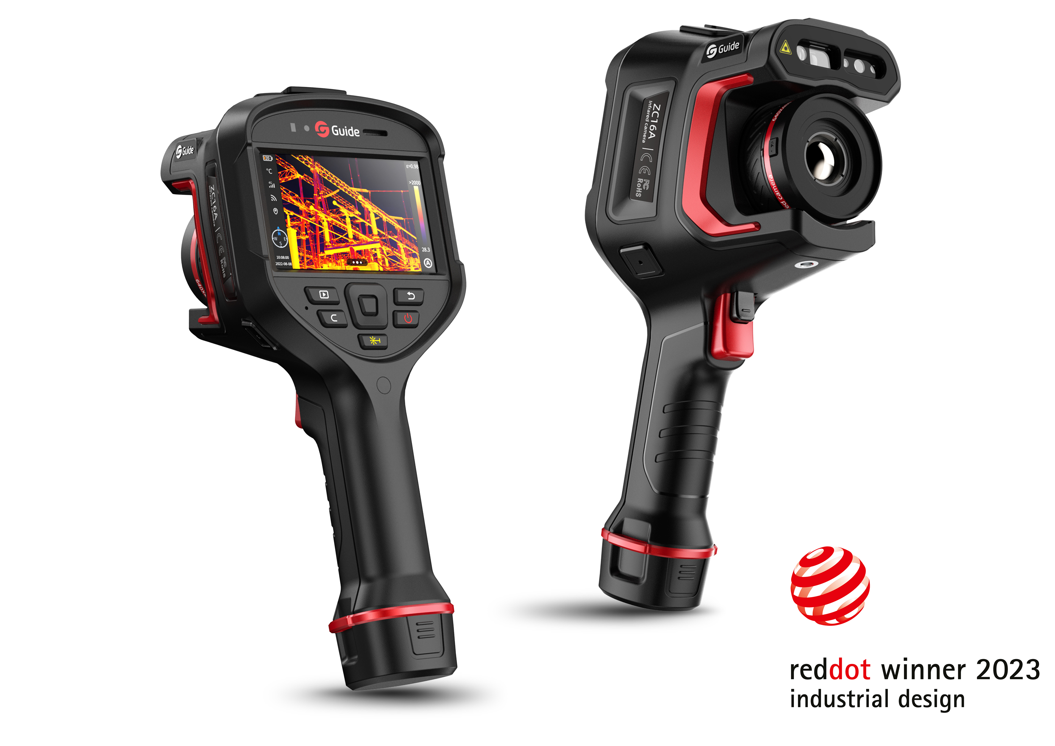 Infrared thermal imager，Hand self-focusing，