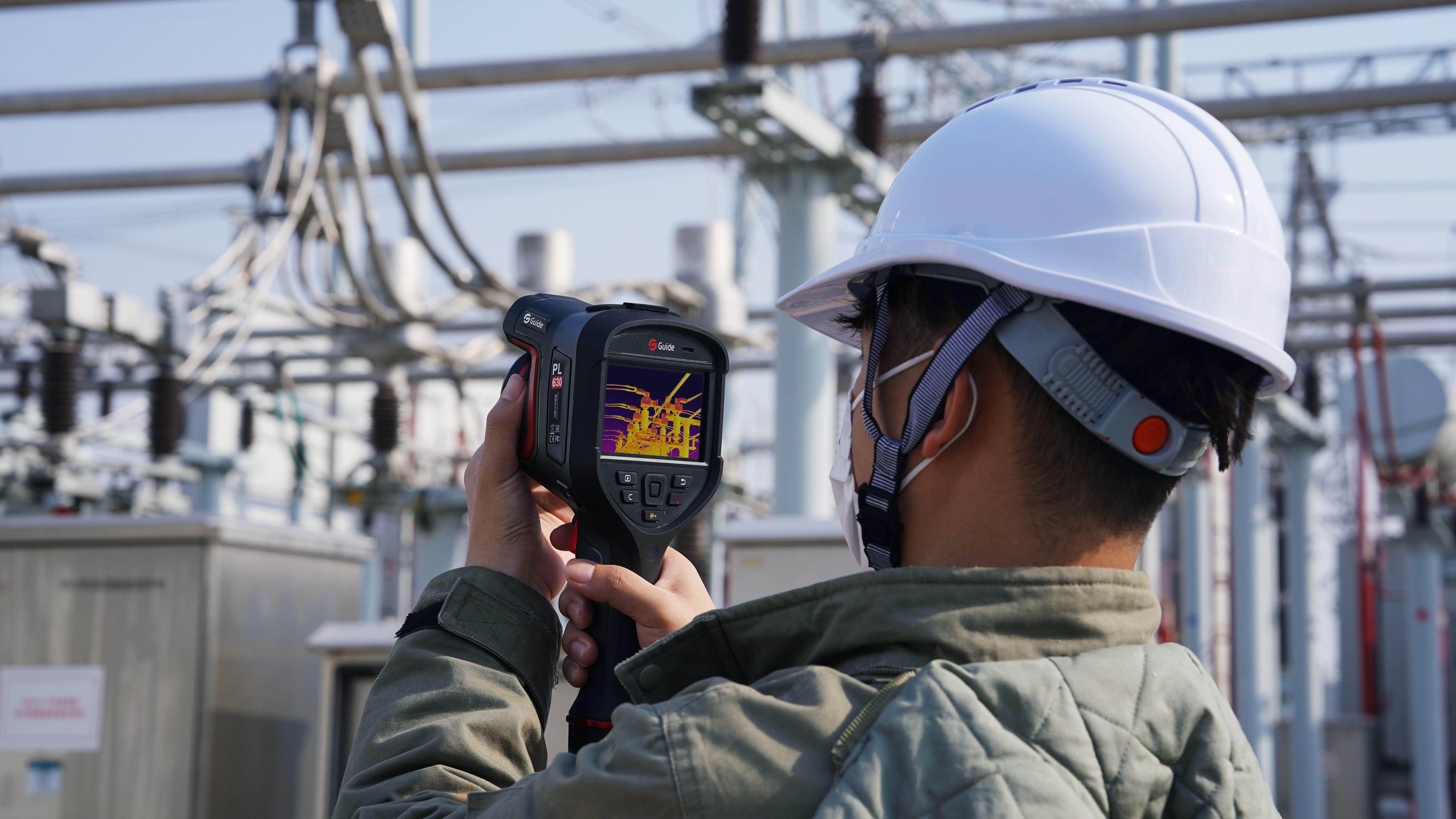 Infrared thermal imager，Hand self-focusing，