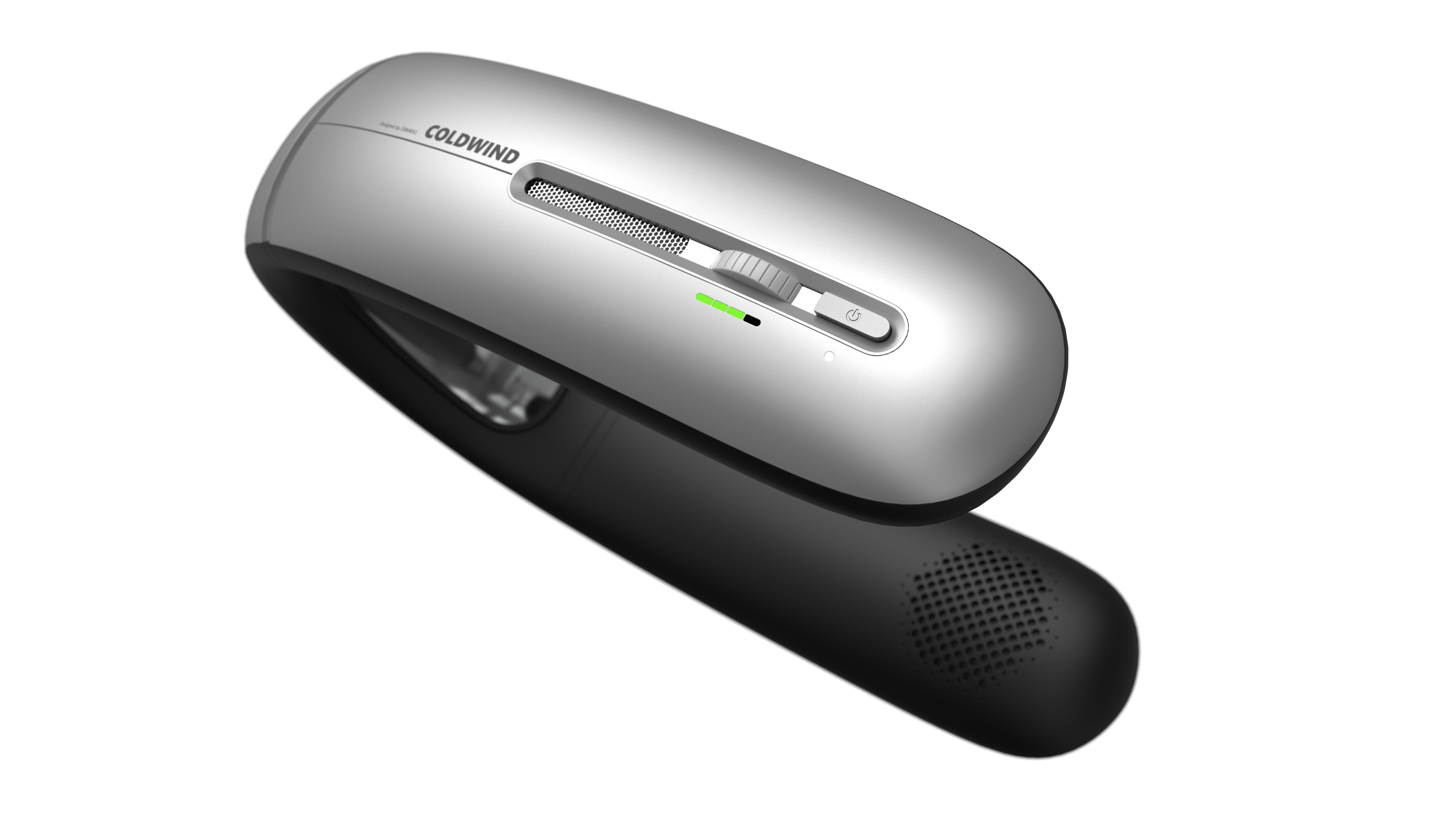 Hanging neck fan design，