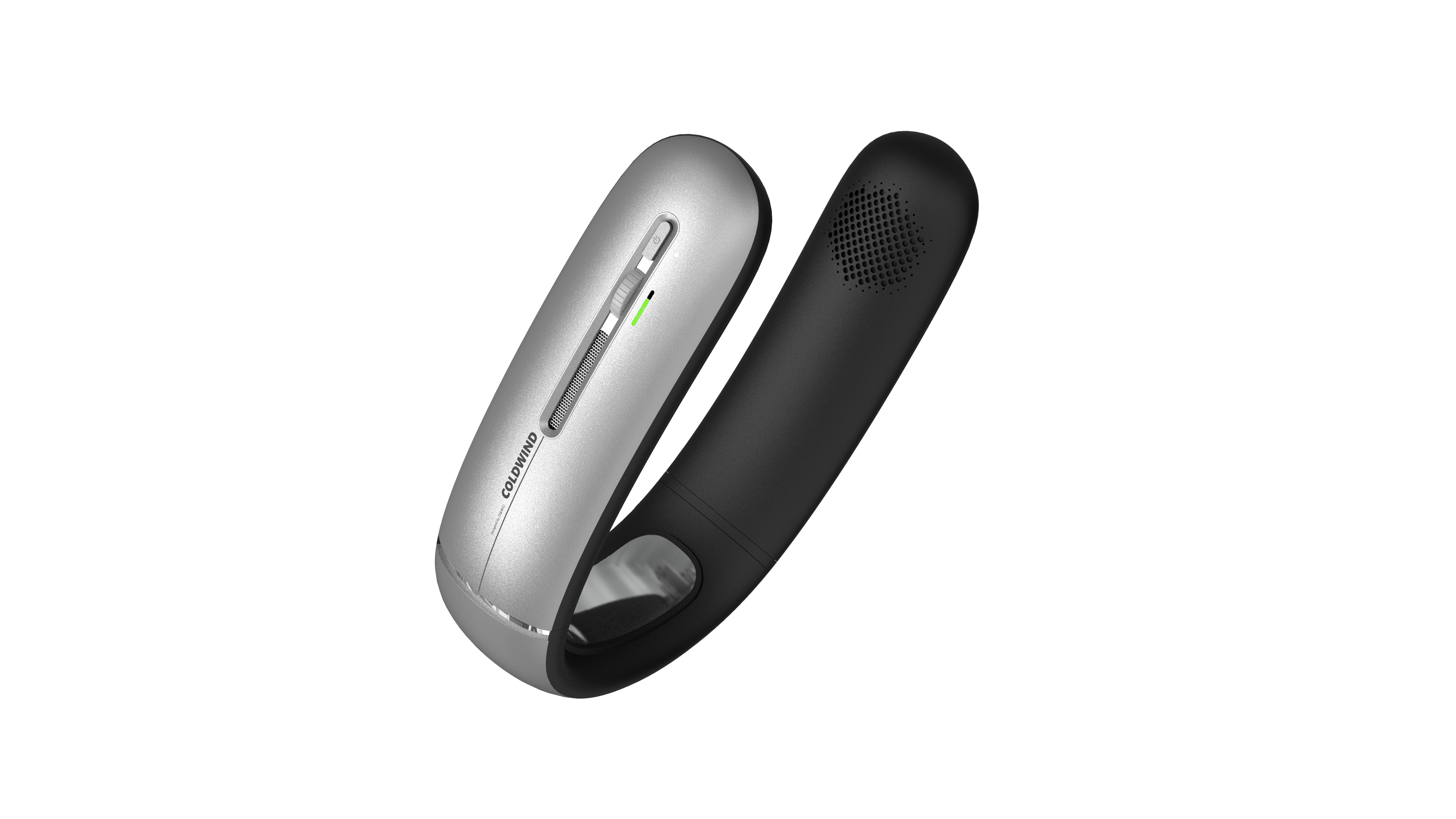 Hanging neck fan design，