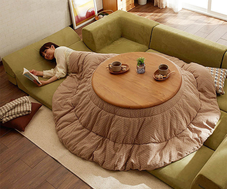 furniture，Home Furnishing，Japanese ，Quilt furnace，warm oneself，winter，