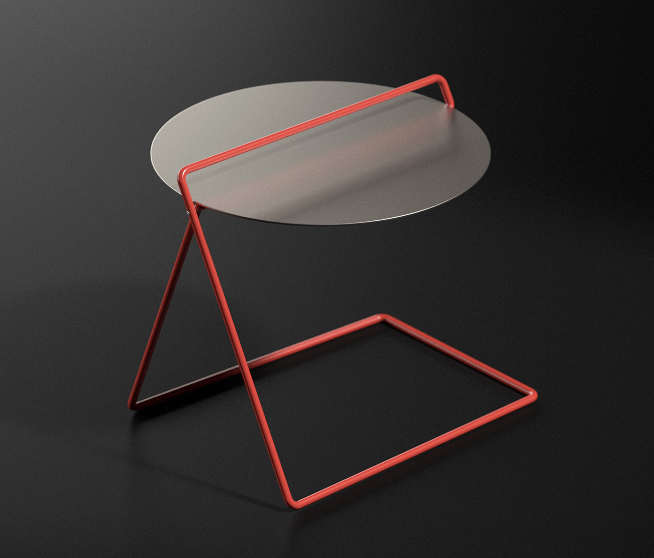 furniture，Side table，Table，SCISSOR SIDE TABLE，
