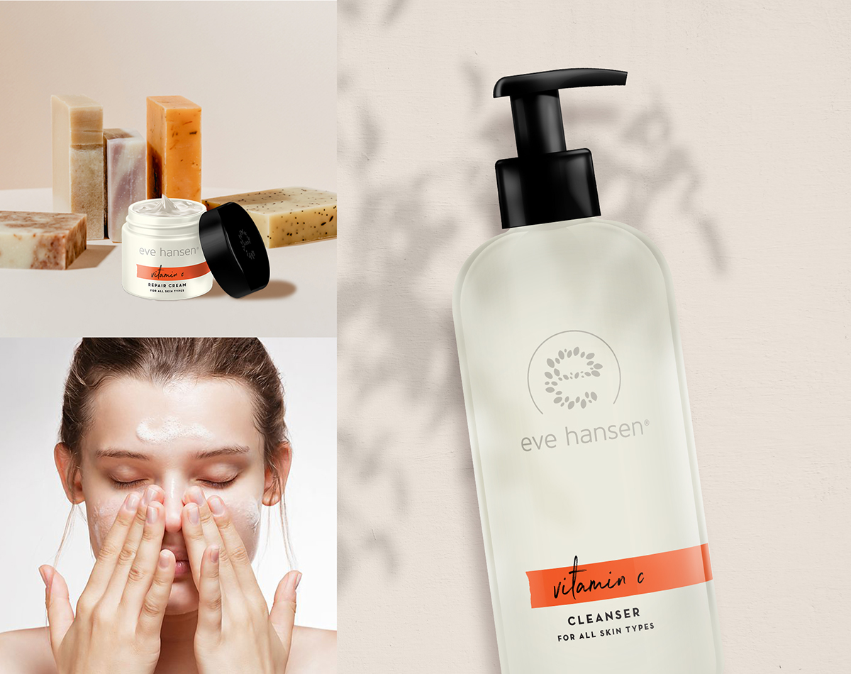 Eve Hansen，skin care products，man，ma'am，packing，