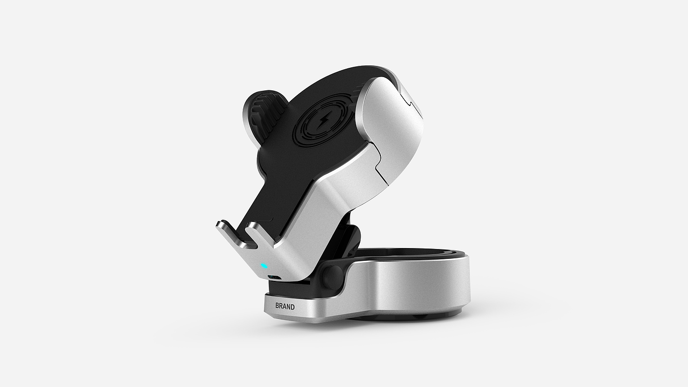 industrial design，Product modeling design，Vehicle mount ，Wireless charging，folding mechanism design，Product light strategy，Scalable，Mobile phone bracket，