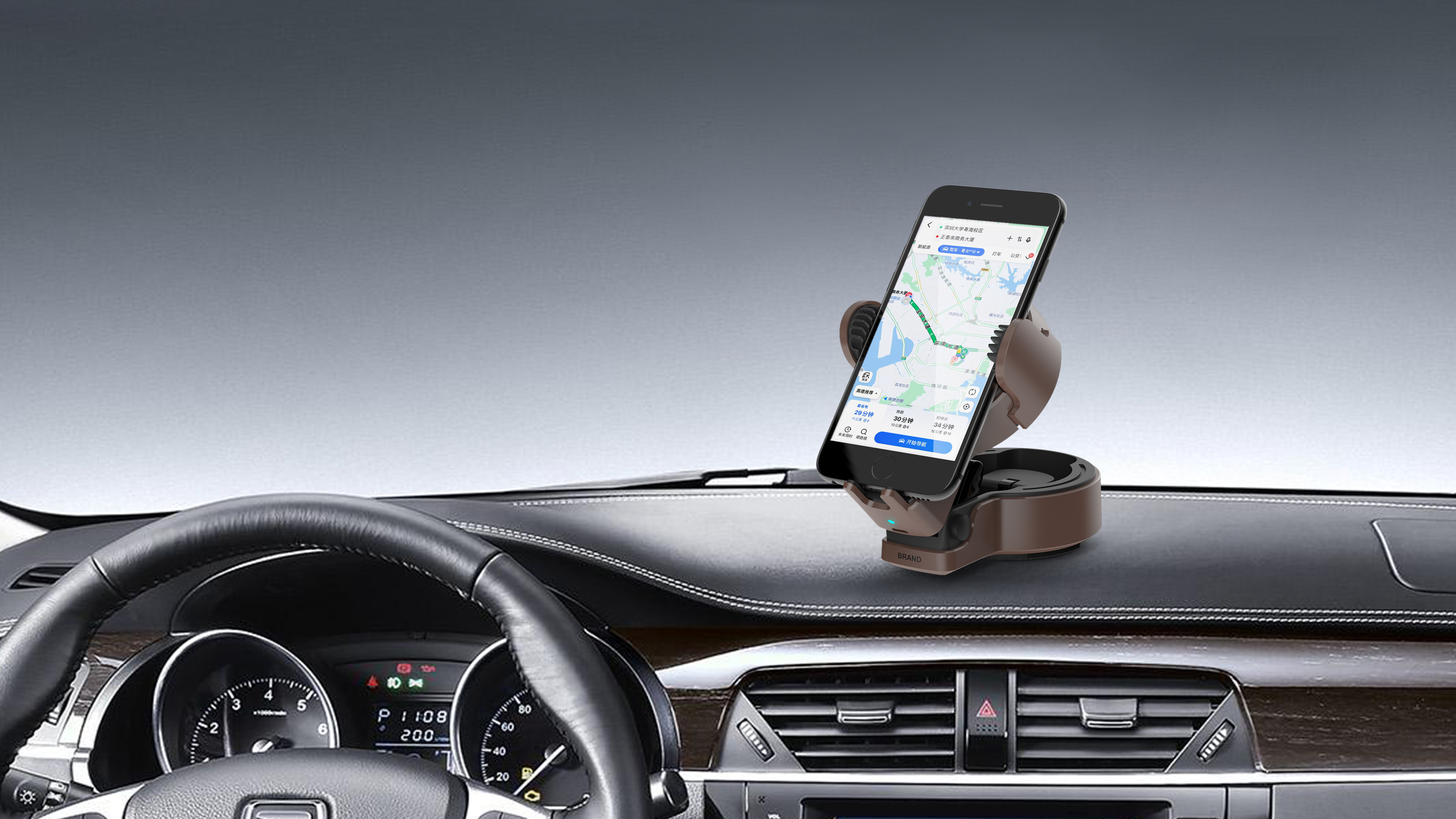 industrial design，Product modeling design，Vehicle mount ，Wireless charging，folding mechanism design，Product light strategy，Scalable，Mobile phone bracket，