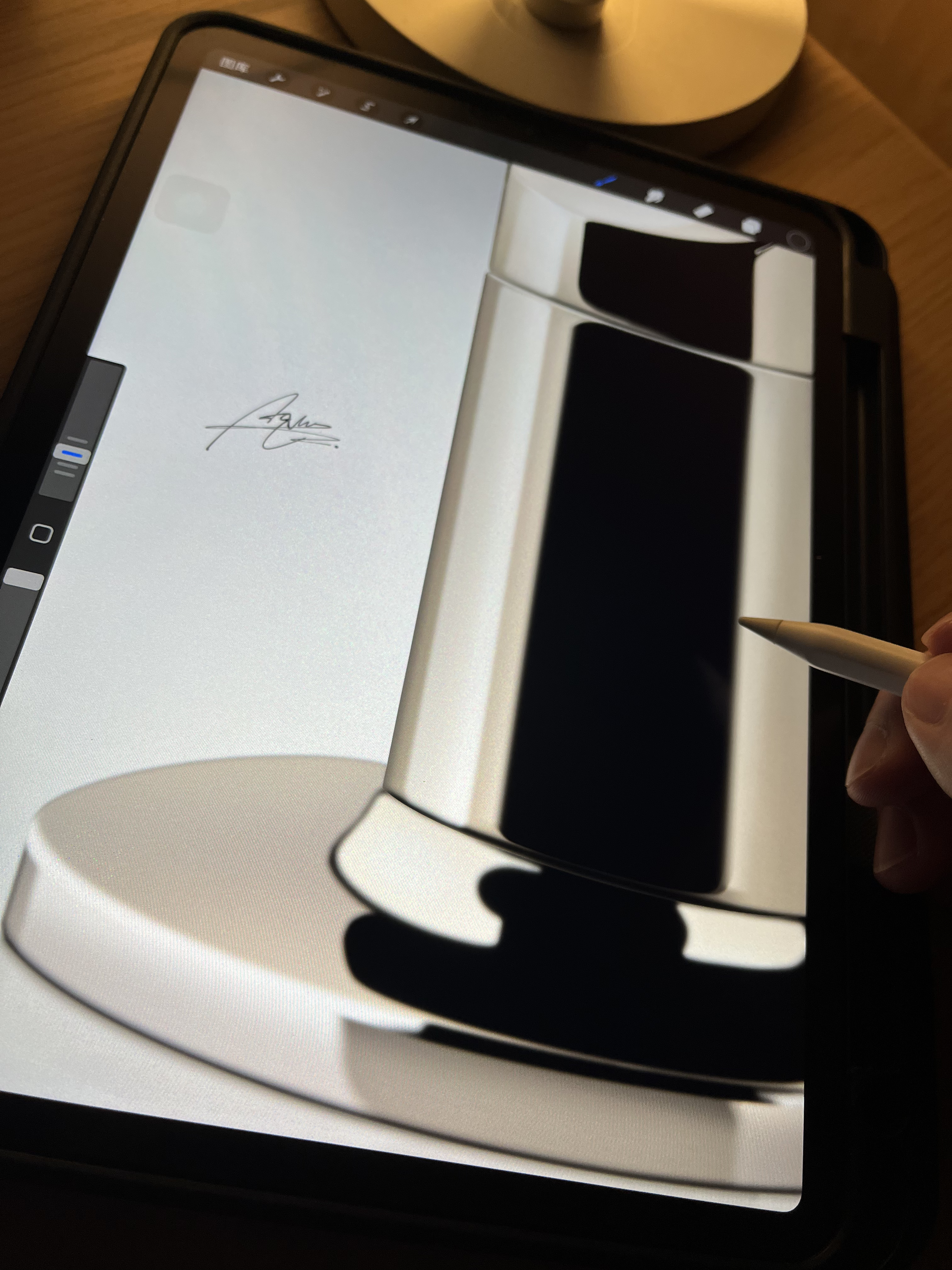 industrial design，Product board drawing，Procreate，