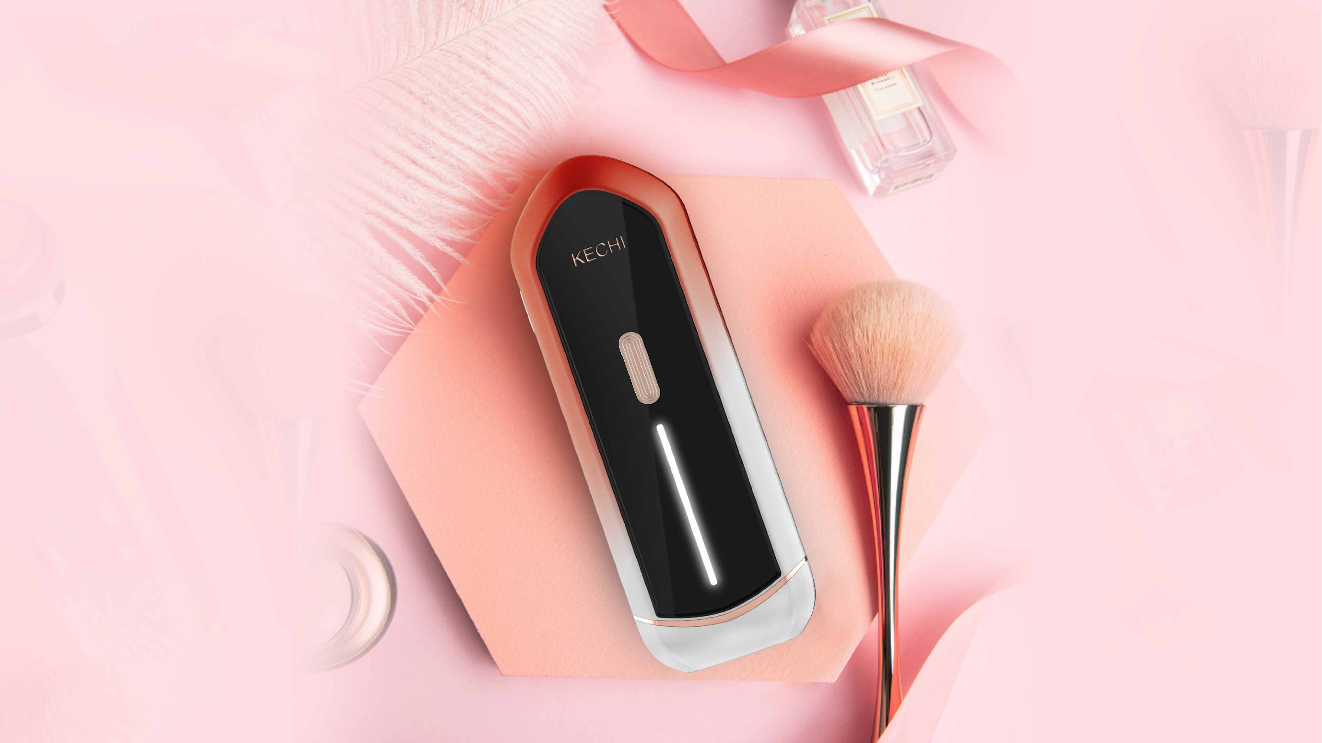 Hair removal instrument, freezing point, peacock feather, blooming beauty, transforming life，