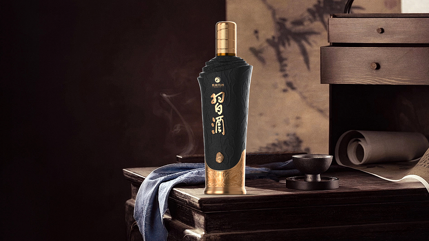 High-end liquor，Baijiu packaging design，industrial design，Artwork，