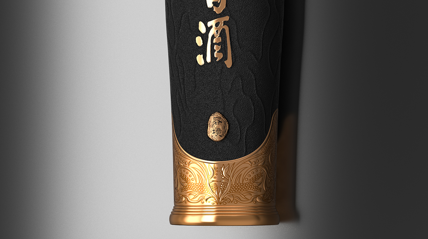 High-end liquor，Baijiu packaging design，industrial design，Artwork，