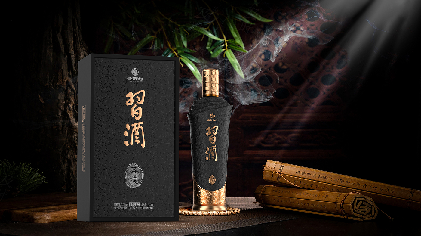 High-end liquor，Baijiu packaging design，industrial design，Artwork，