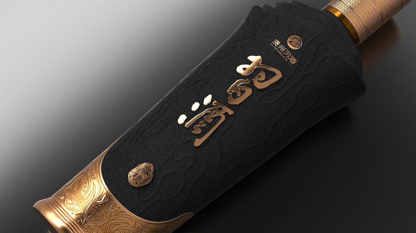 High-end liquor，Baijiu packaging design，industrial design，Artwork，