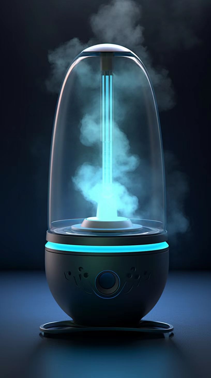 Humidifier，science and technology，concept，ai，design sketch，