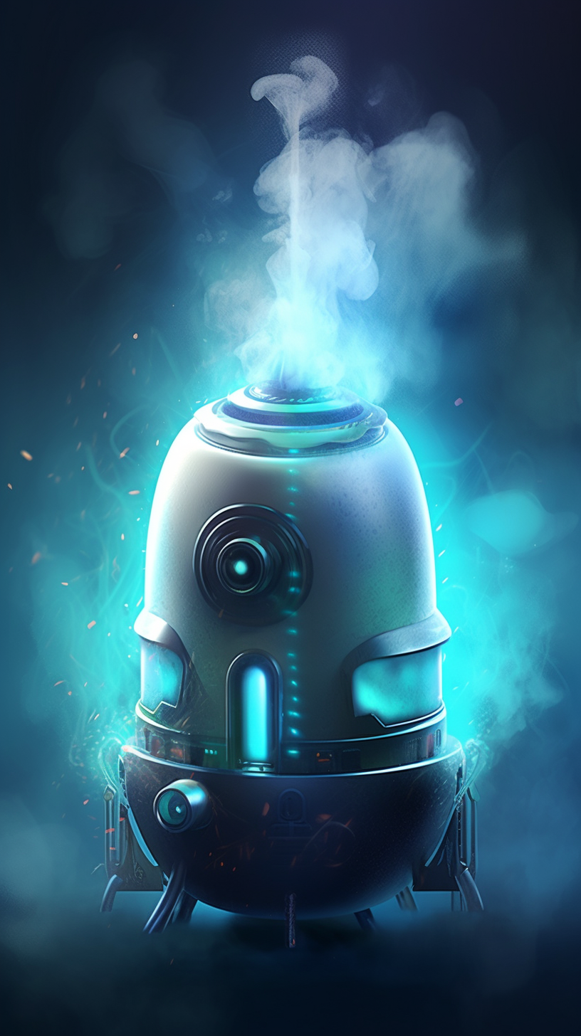 Humidifier，science and technology，concept，ai，design sketch，