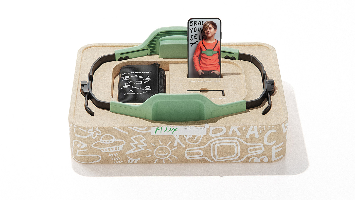 medical apparatus and instruments，packing，originality，Brace Pack，