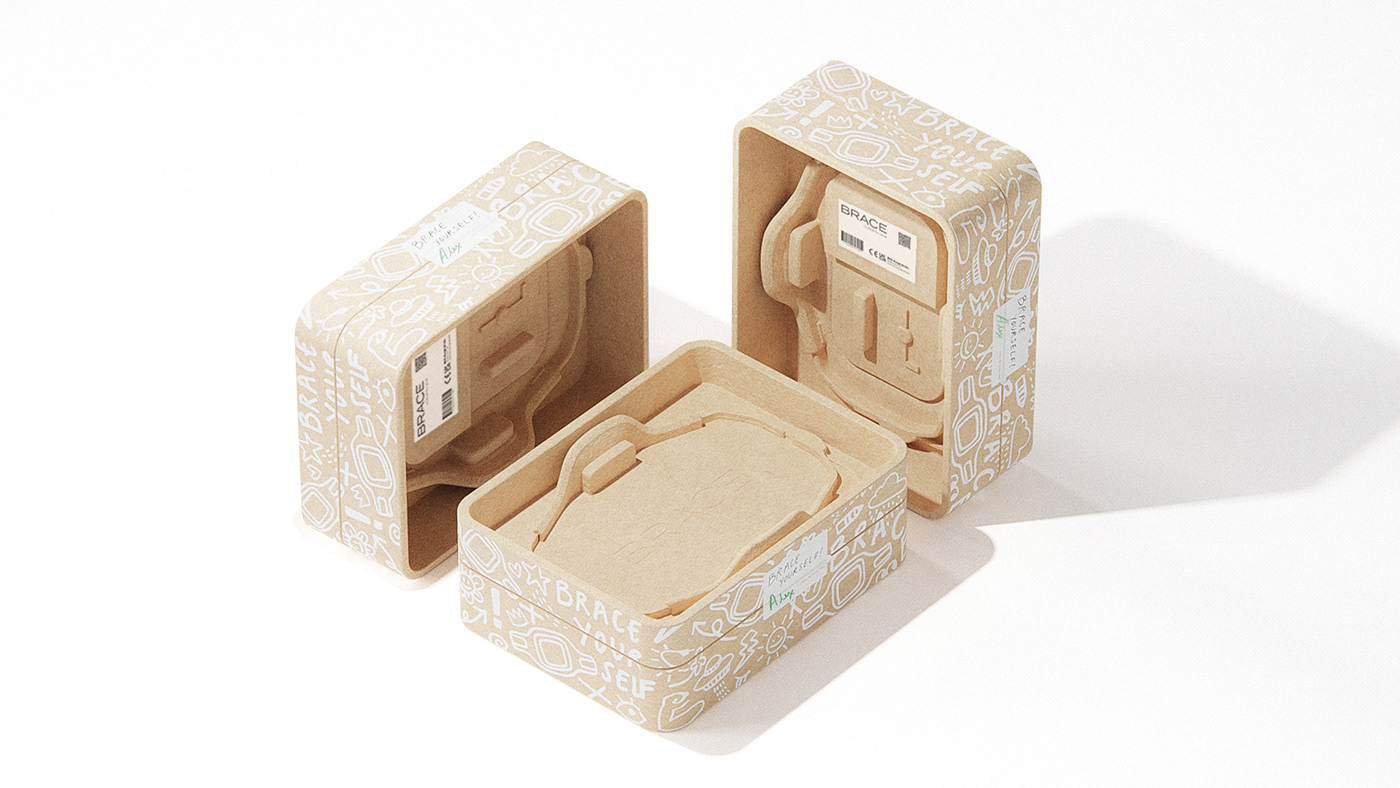 medical apparatus and instruments，packing，originality，Brace Pack，