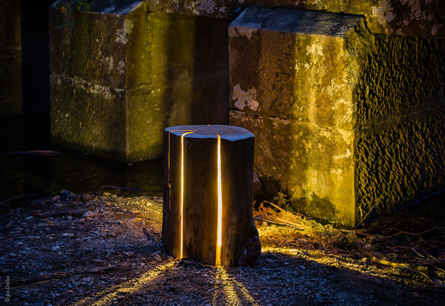 furniture，Home Furnishing，lamp，Night light，Stump，fairy tale，