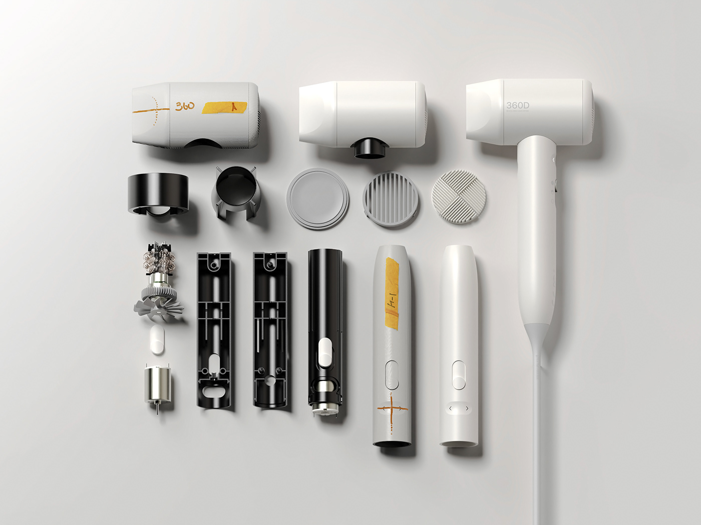 360 Dryer，hair drier，hair drier，small home appliances，