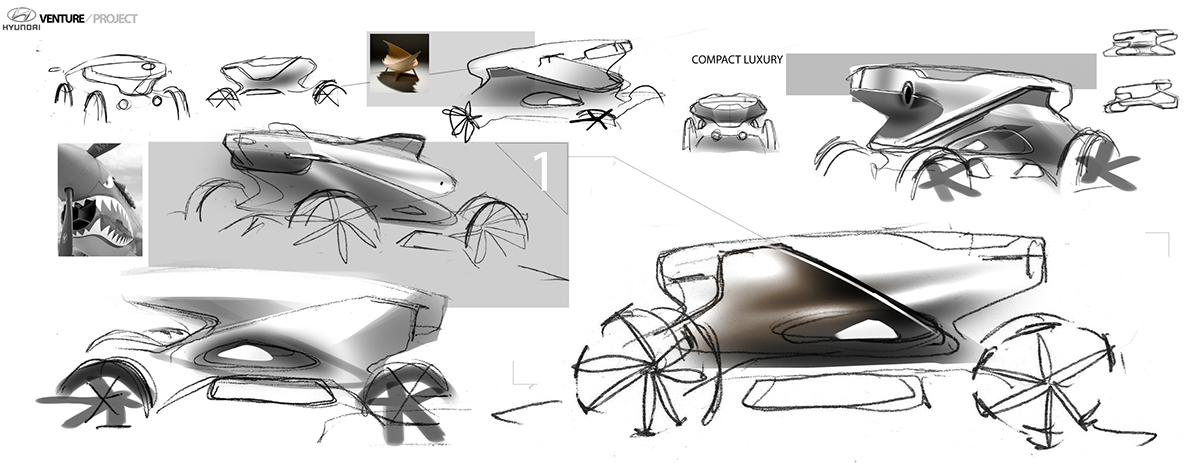 Concept Car，automobile，illustration，hyundai，