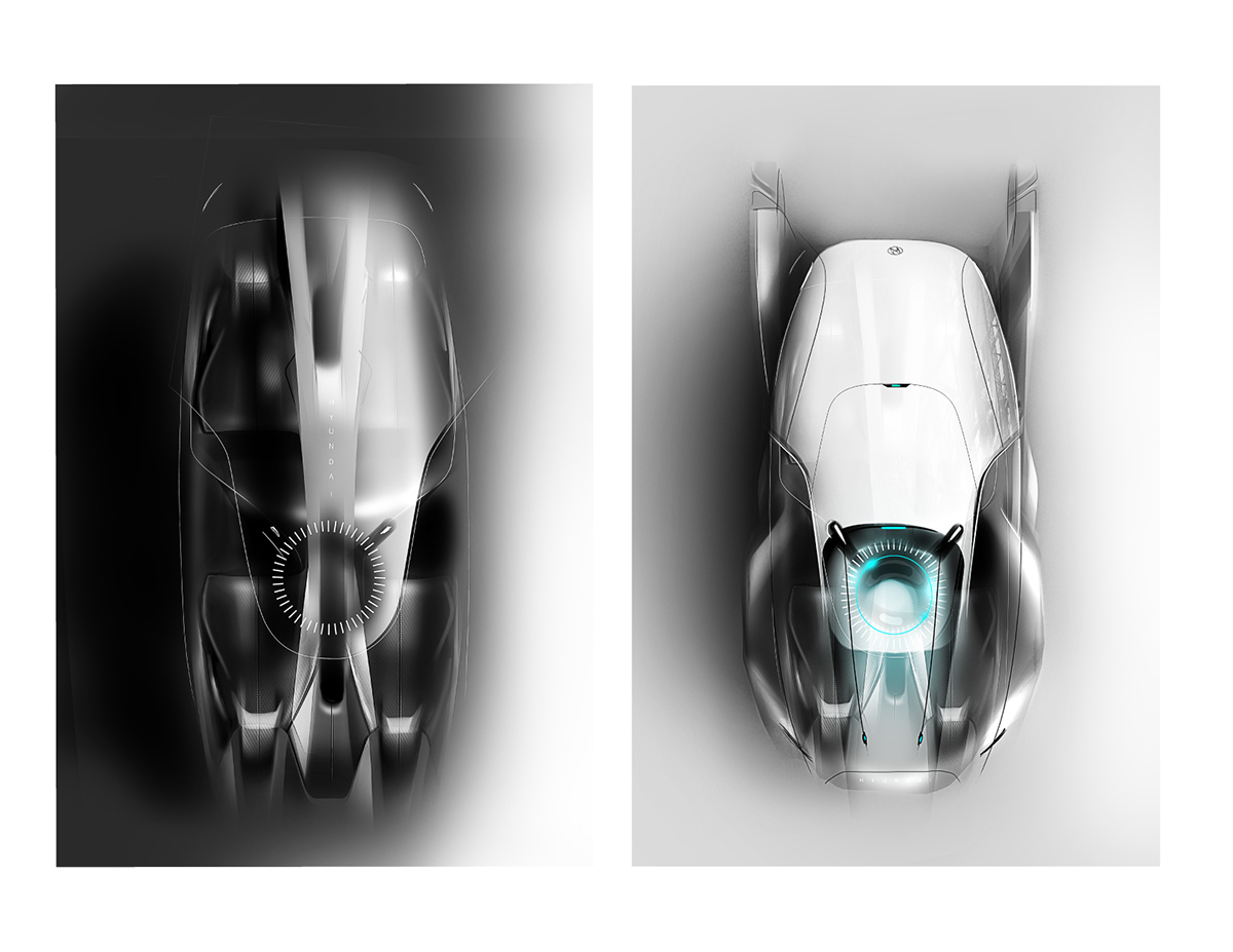 Concept Car，automobile，illustration，hyundai，