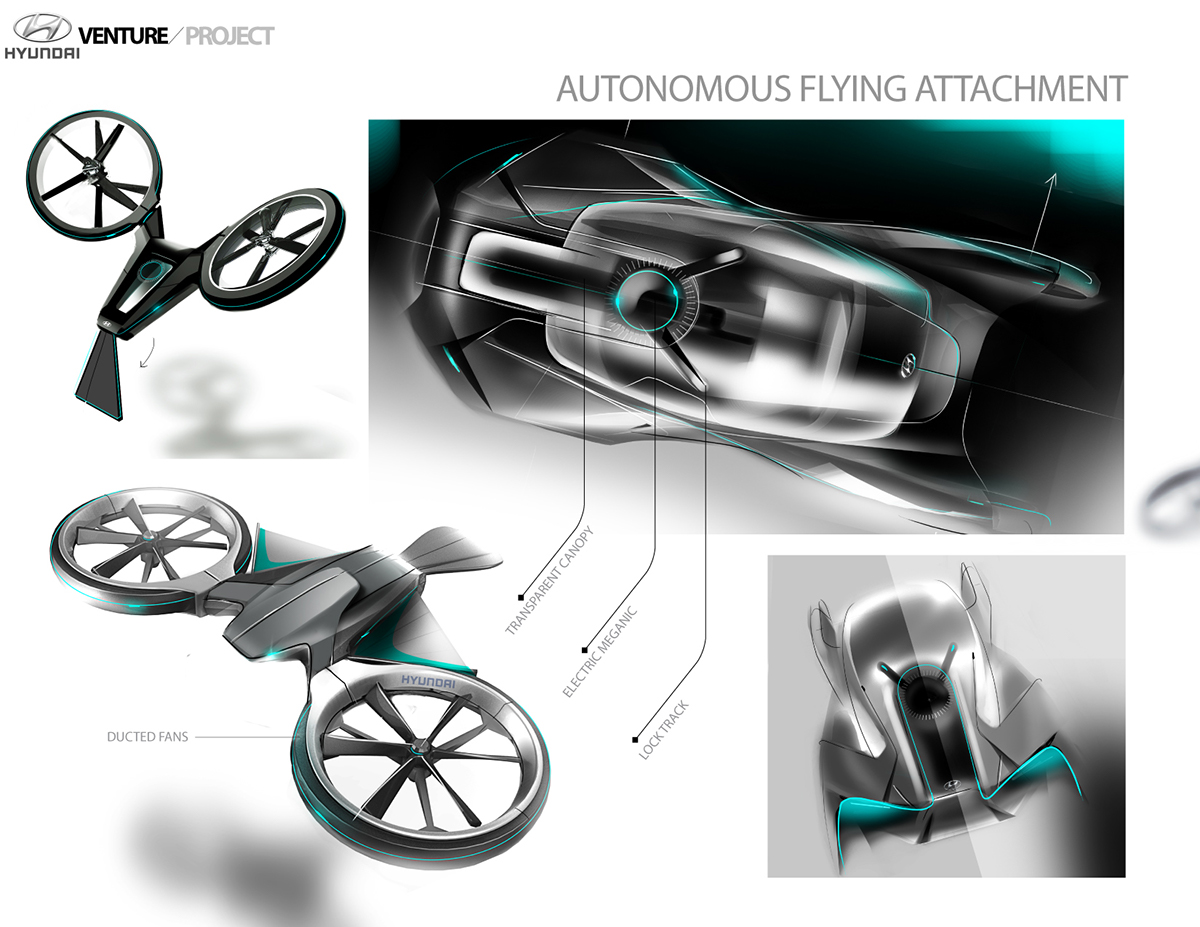 Concept Car，automobile，illustration，hyundai，