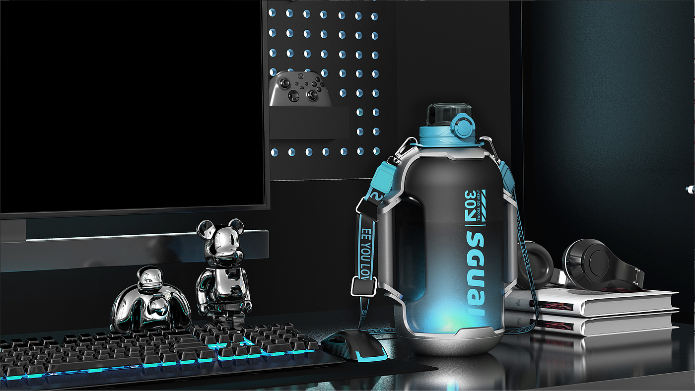 Intelligent water cup，Sports cup，