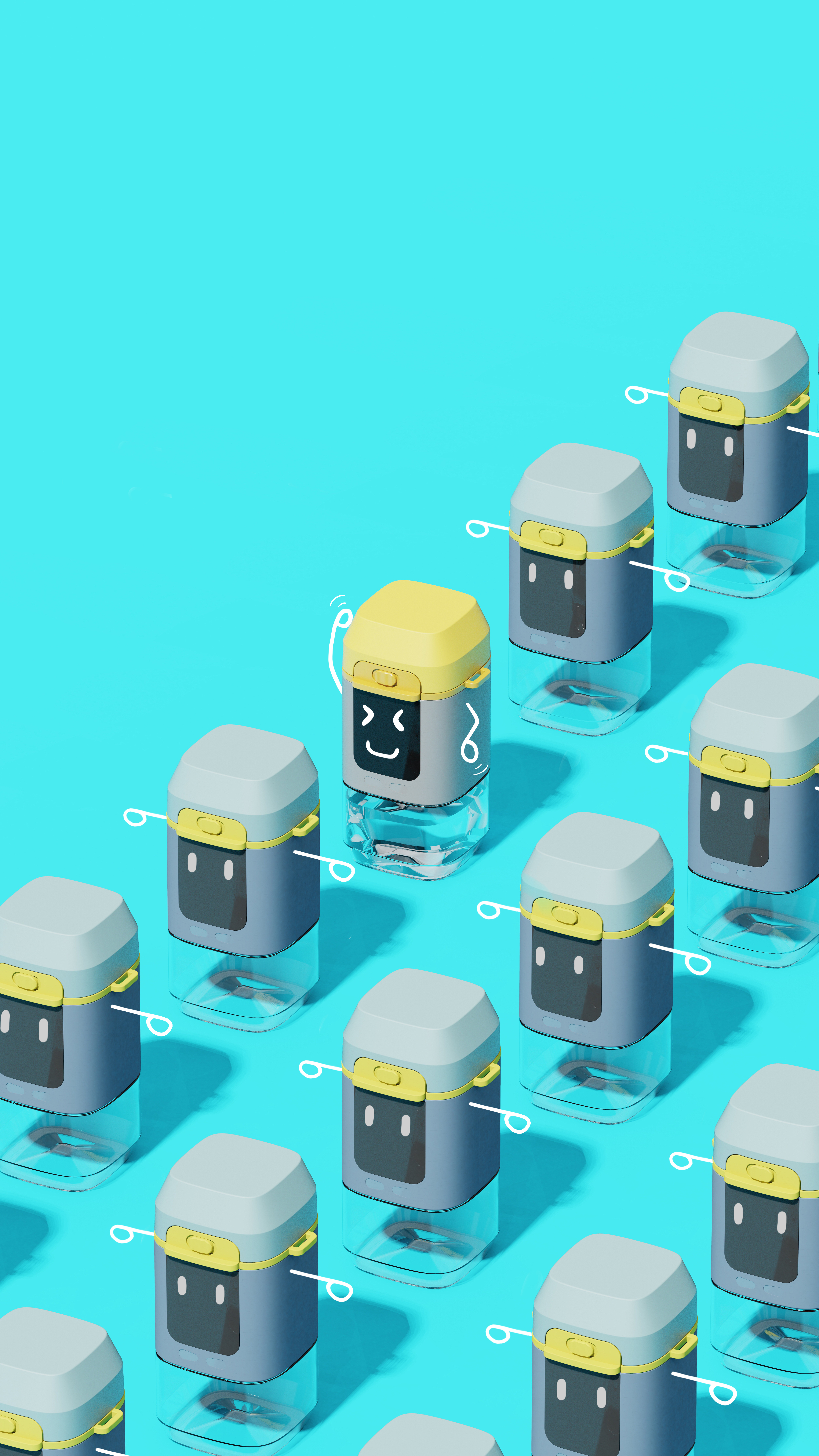 Children's water cup，Intelligent water cup，