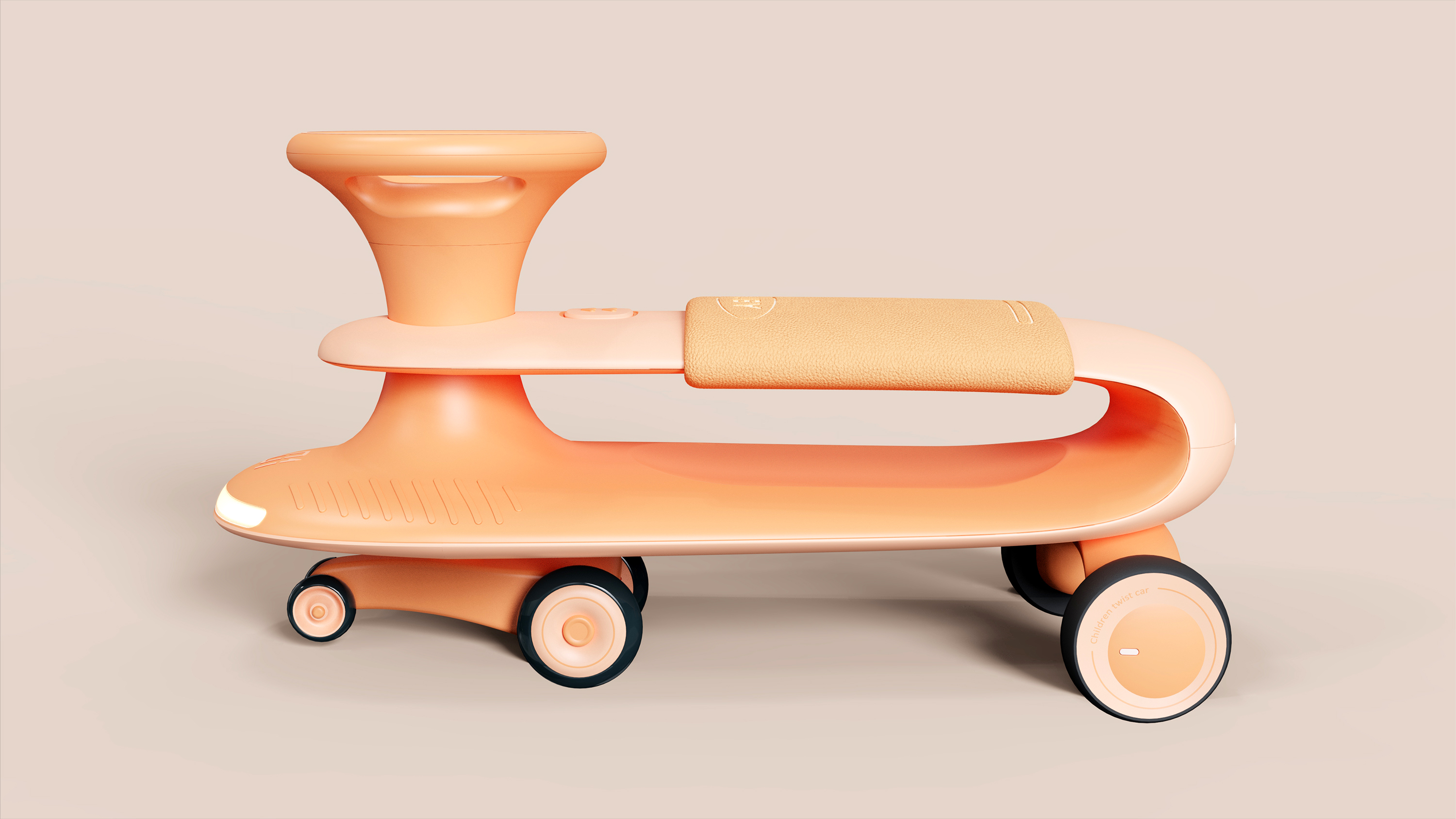 Appearance design，Structural design，Children's car design，Children's torsion car，