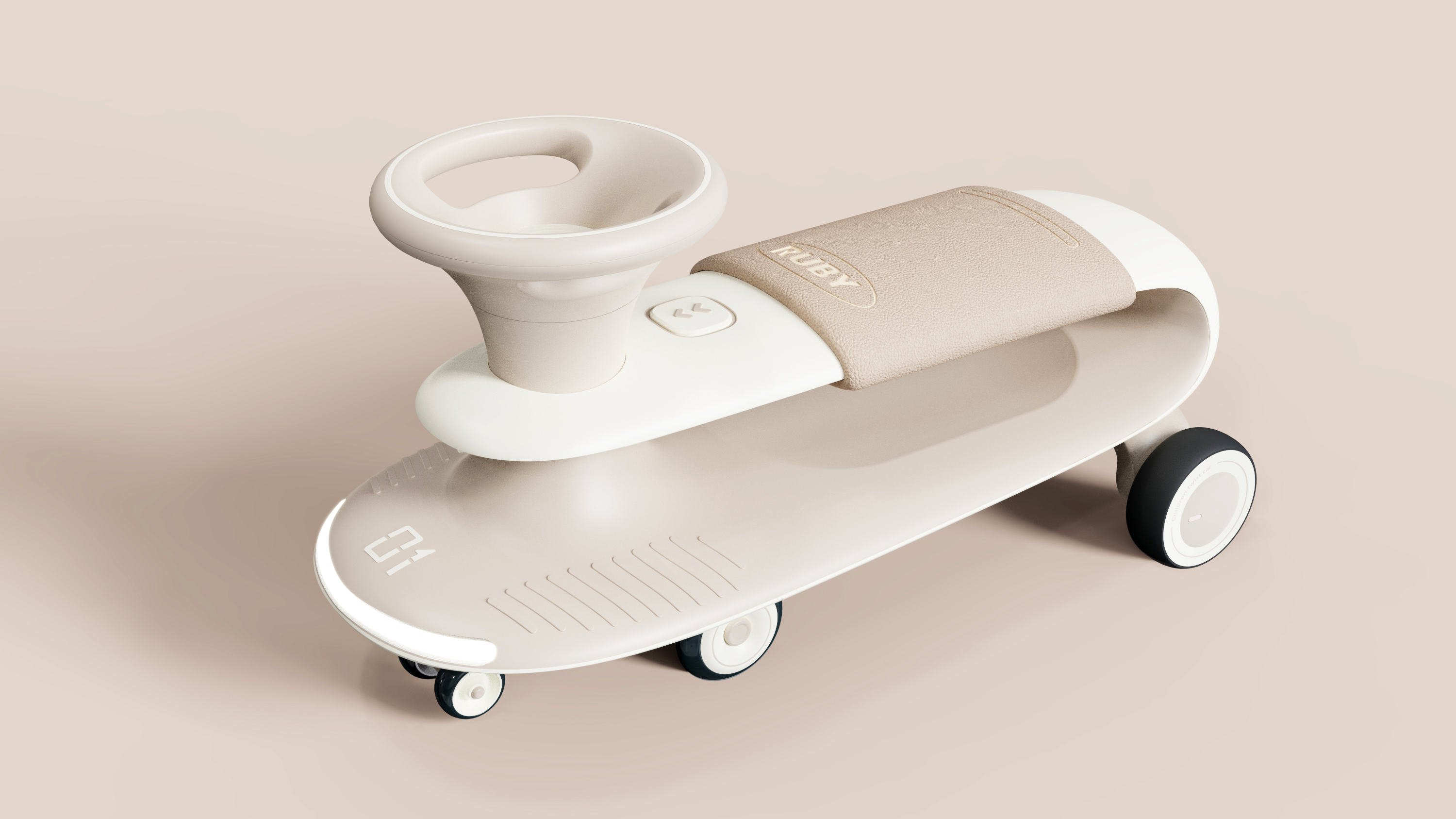 Appearance design，Structural design，Children's car design，Children's torsion car，