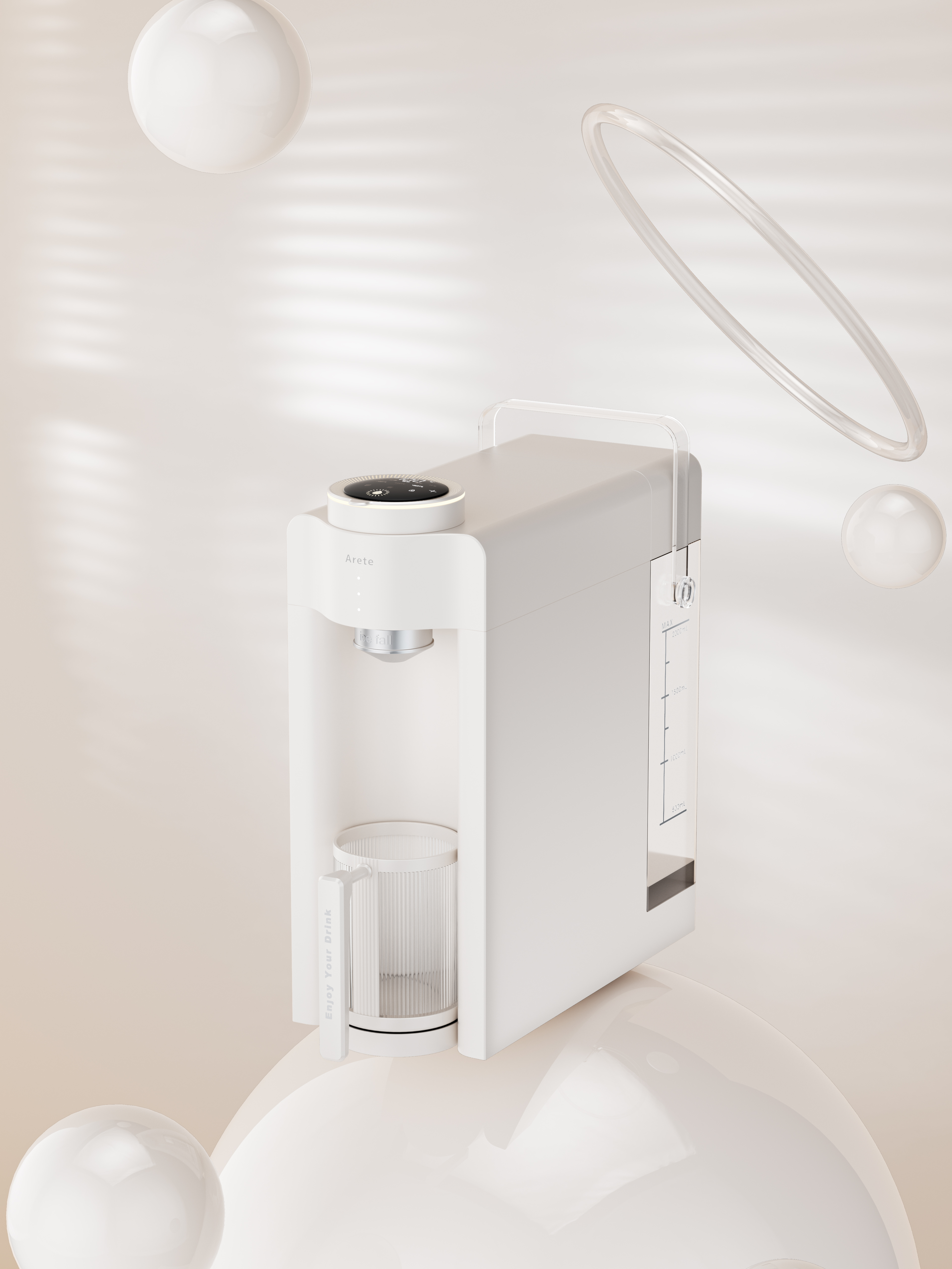 Arete，product design，Innovative Design ·，Original design，Modular design，Design of Tea Drink Machine，