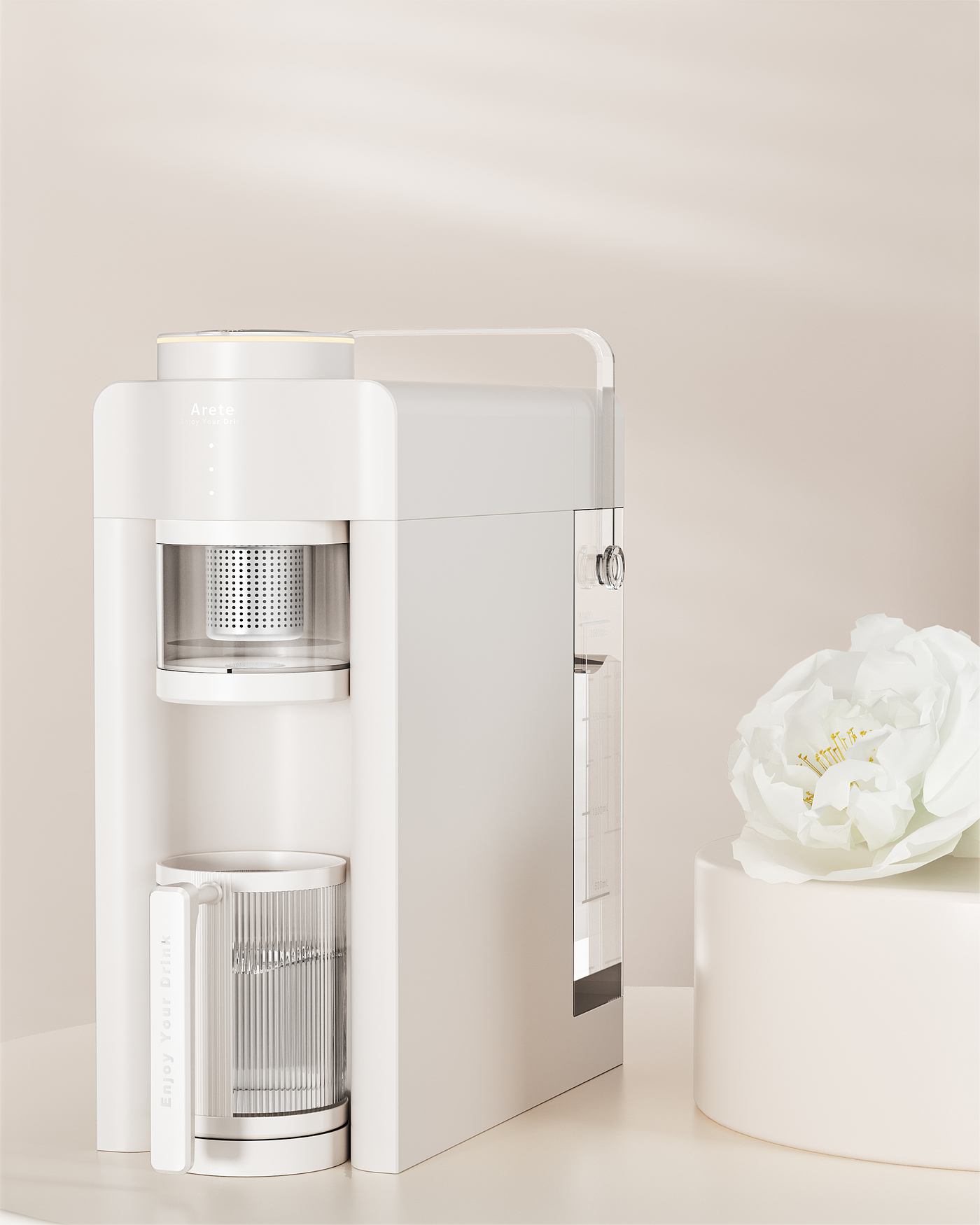 Arete，product design，Innovative Design ·，Original design，Modular design，Design of Tea Drink Machine，