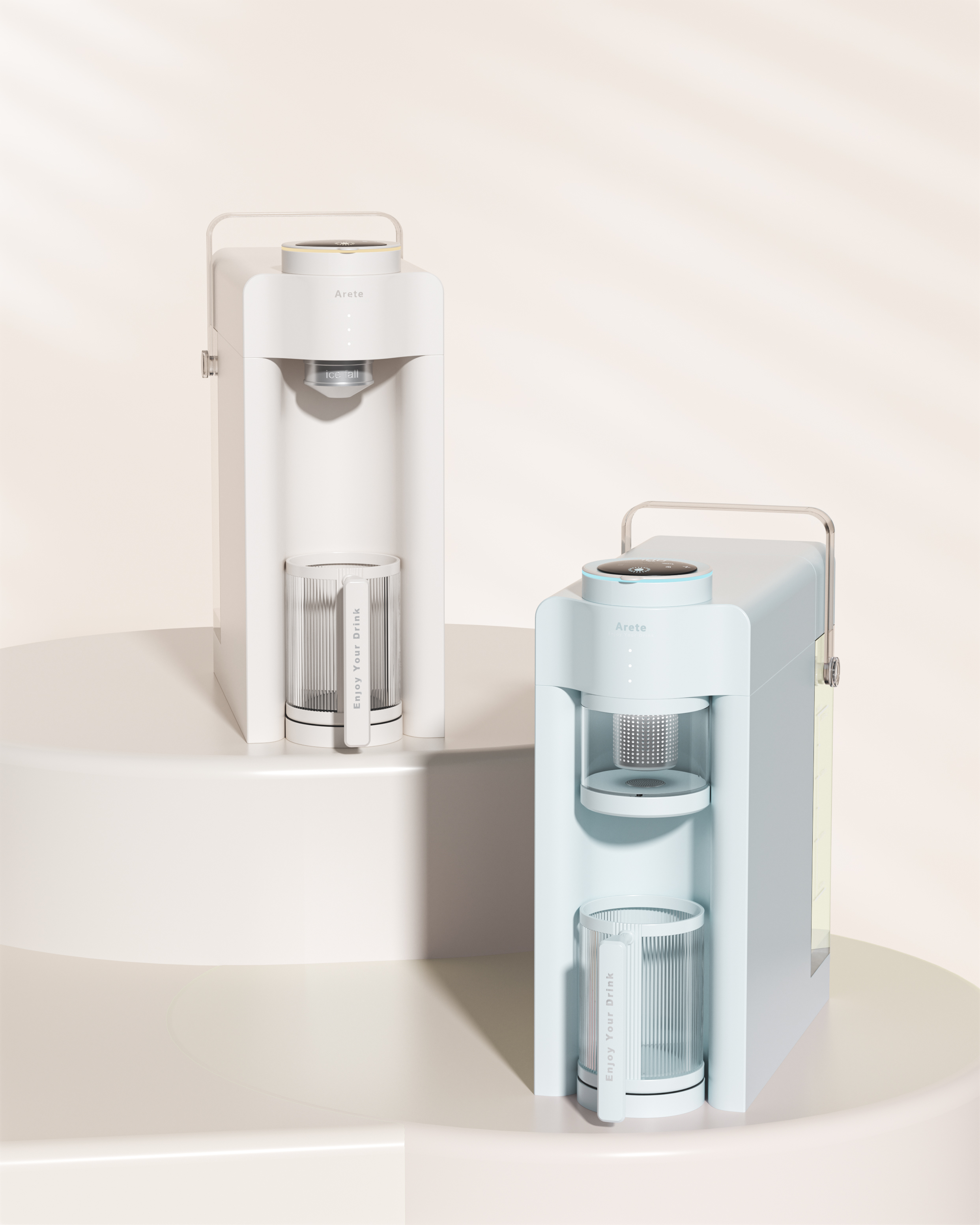 Arete，product design，Innovative Design ·，Original design，Modular design，Design of Tea Drink Machine，