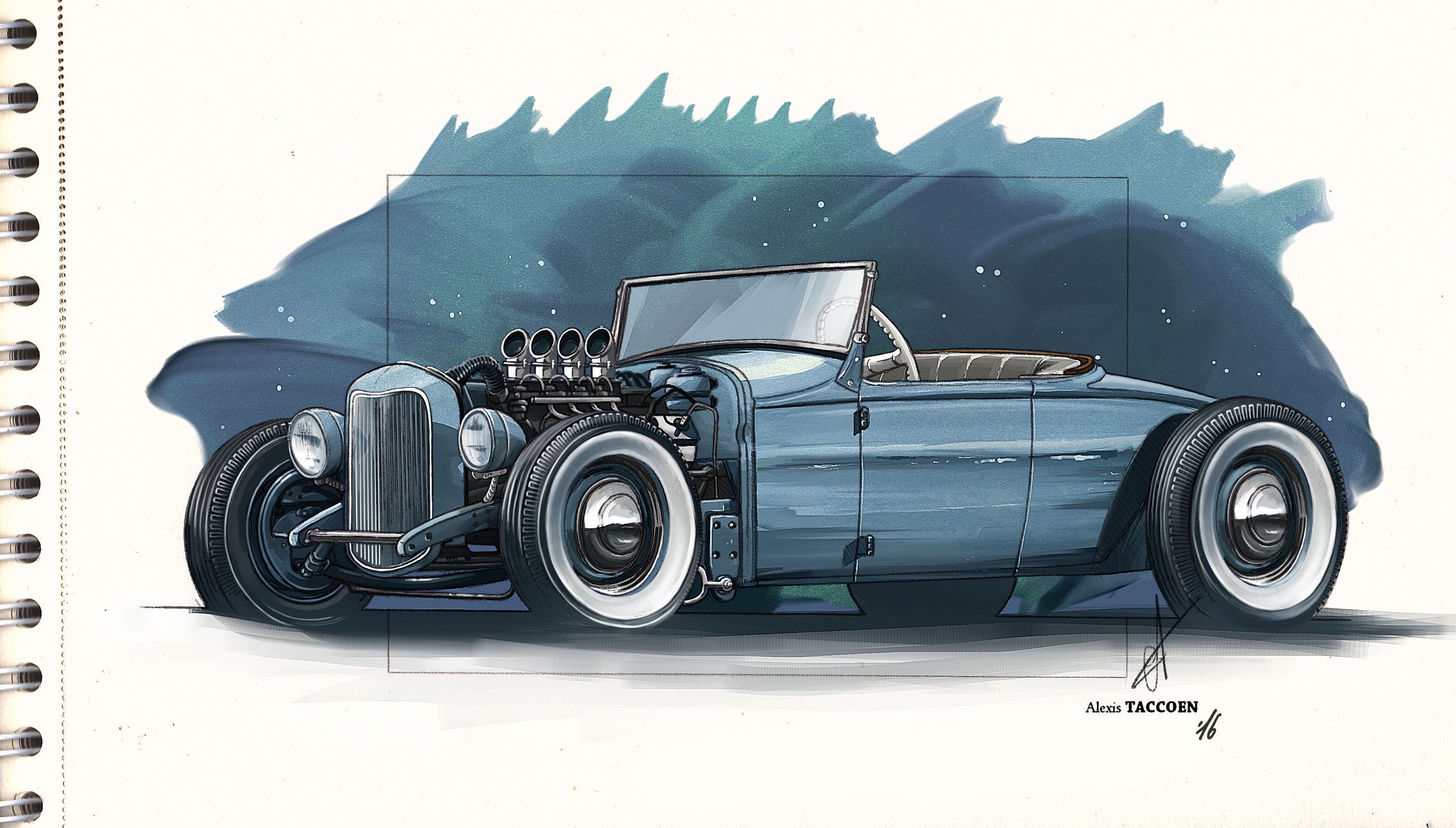 Hand drawn，Automatic design，product design，